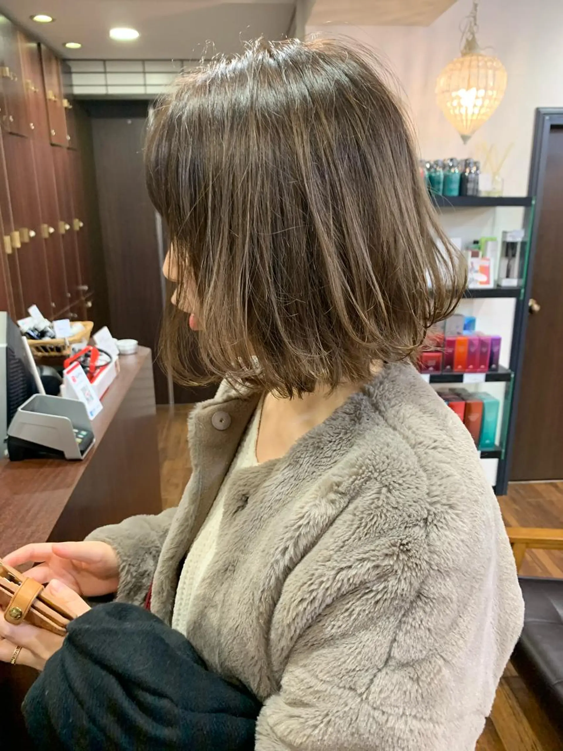 ショート 縮毛矯正/ショート/ レイヤー/畑中正敏のヘアスタイル