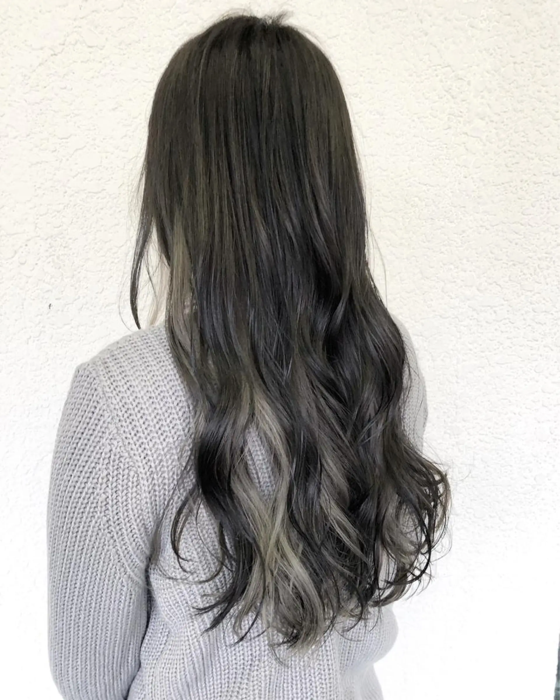 ロング カラー 髪質改善で 憧れの潤艶美髪にのヘアスタイル