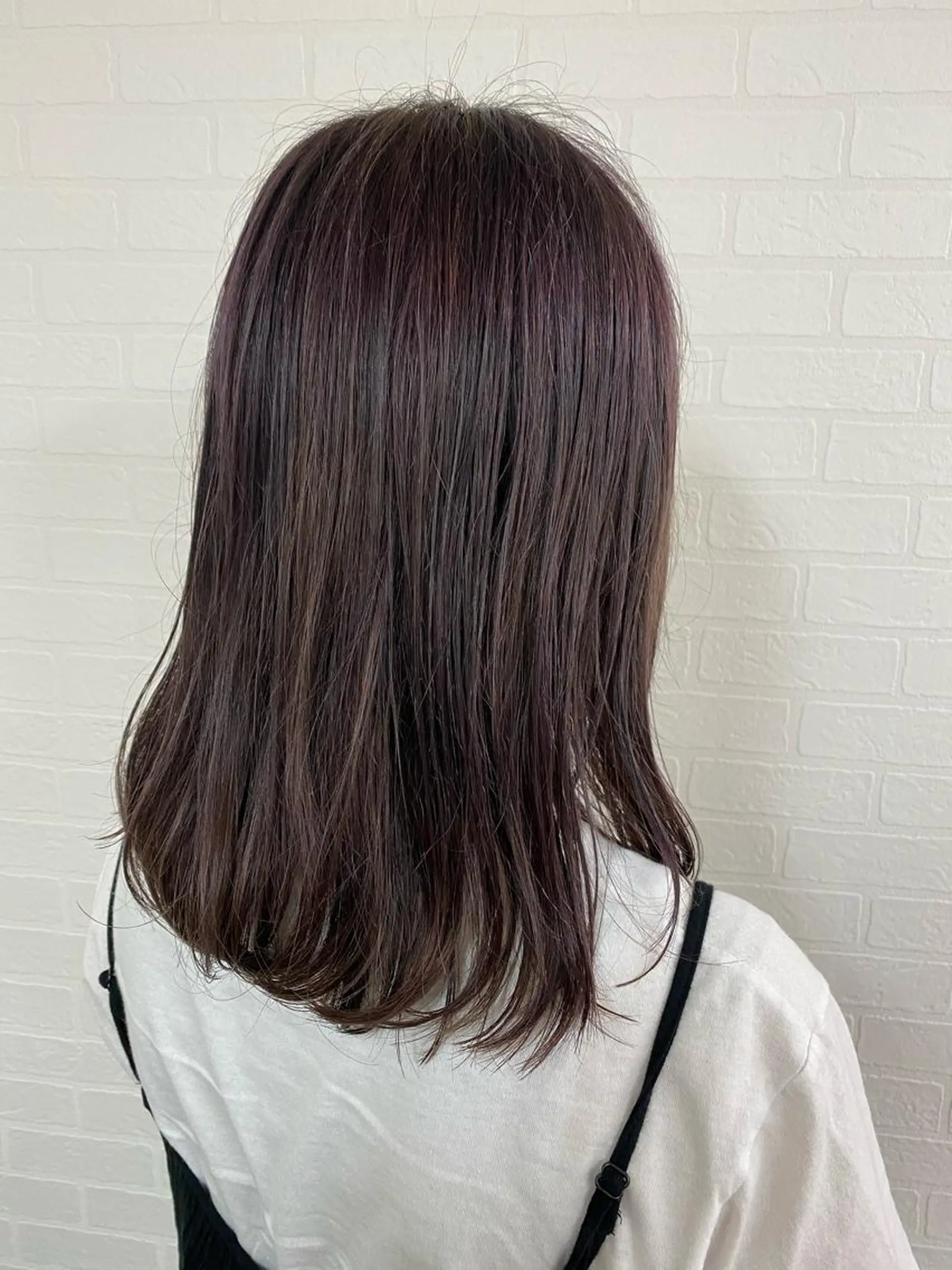 ミディアム 🫧‪縮毛矯正 かとうよしき🫧のヘアスタイル