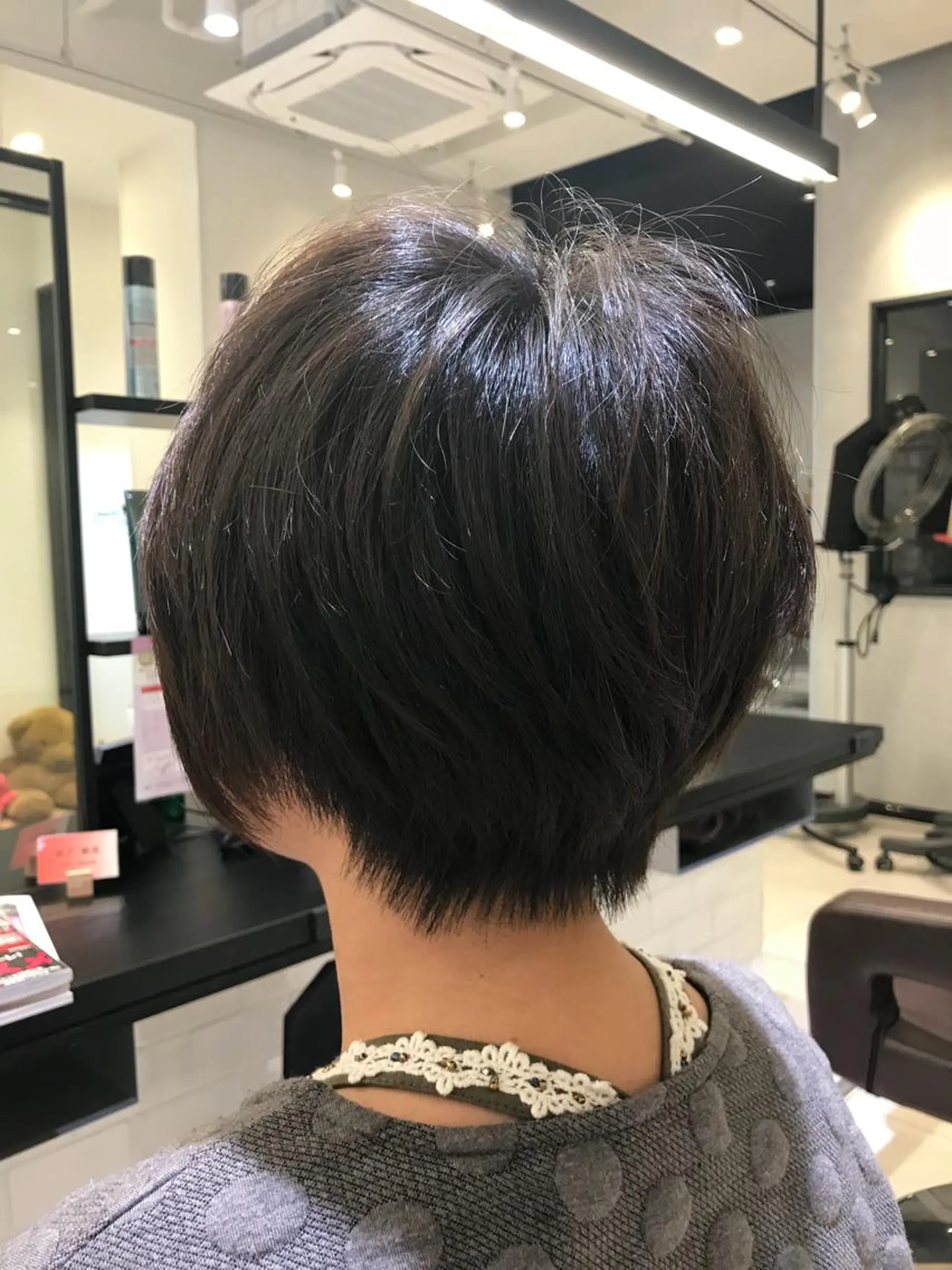 ショート ショートボブ ボブ ショートヘア Renatus店長 金子裕美のヘアスタイル