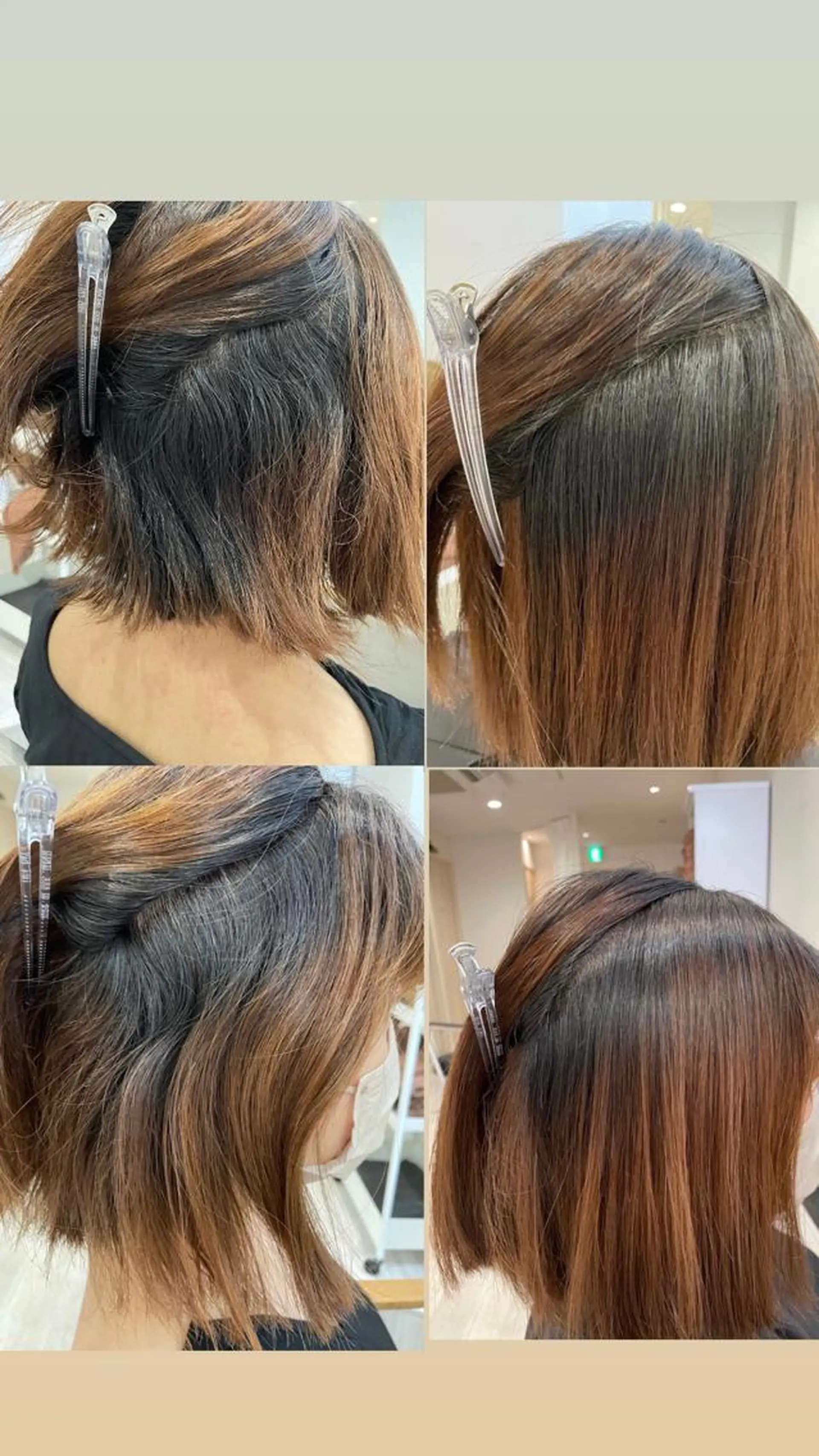 ミディアム 縮毛矯正 fifth天神/末廣 和也のヘアスタイル