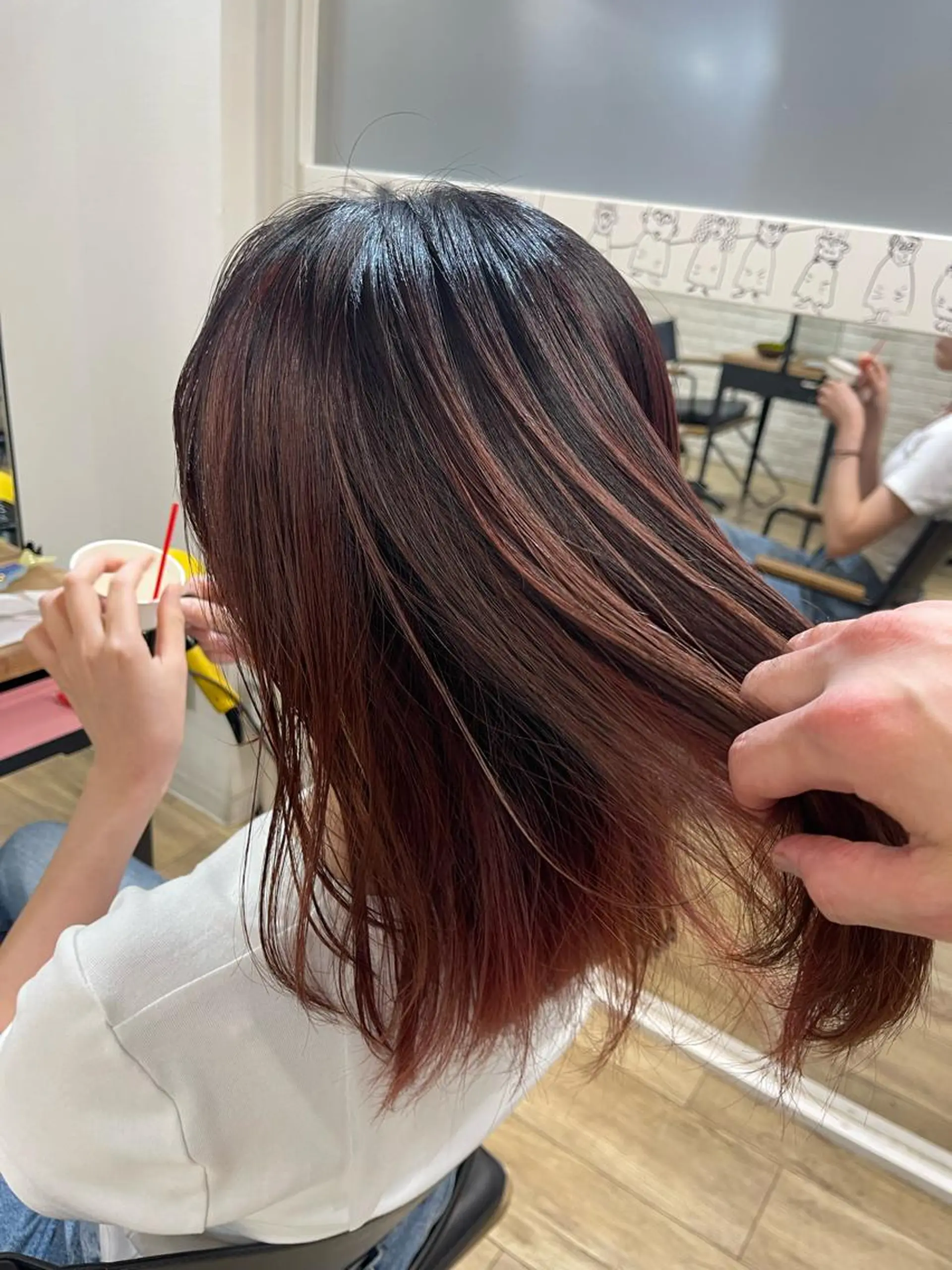 カラー 四ッ井 翔のヘアスタイル