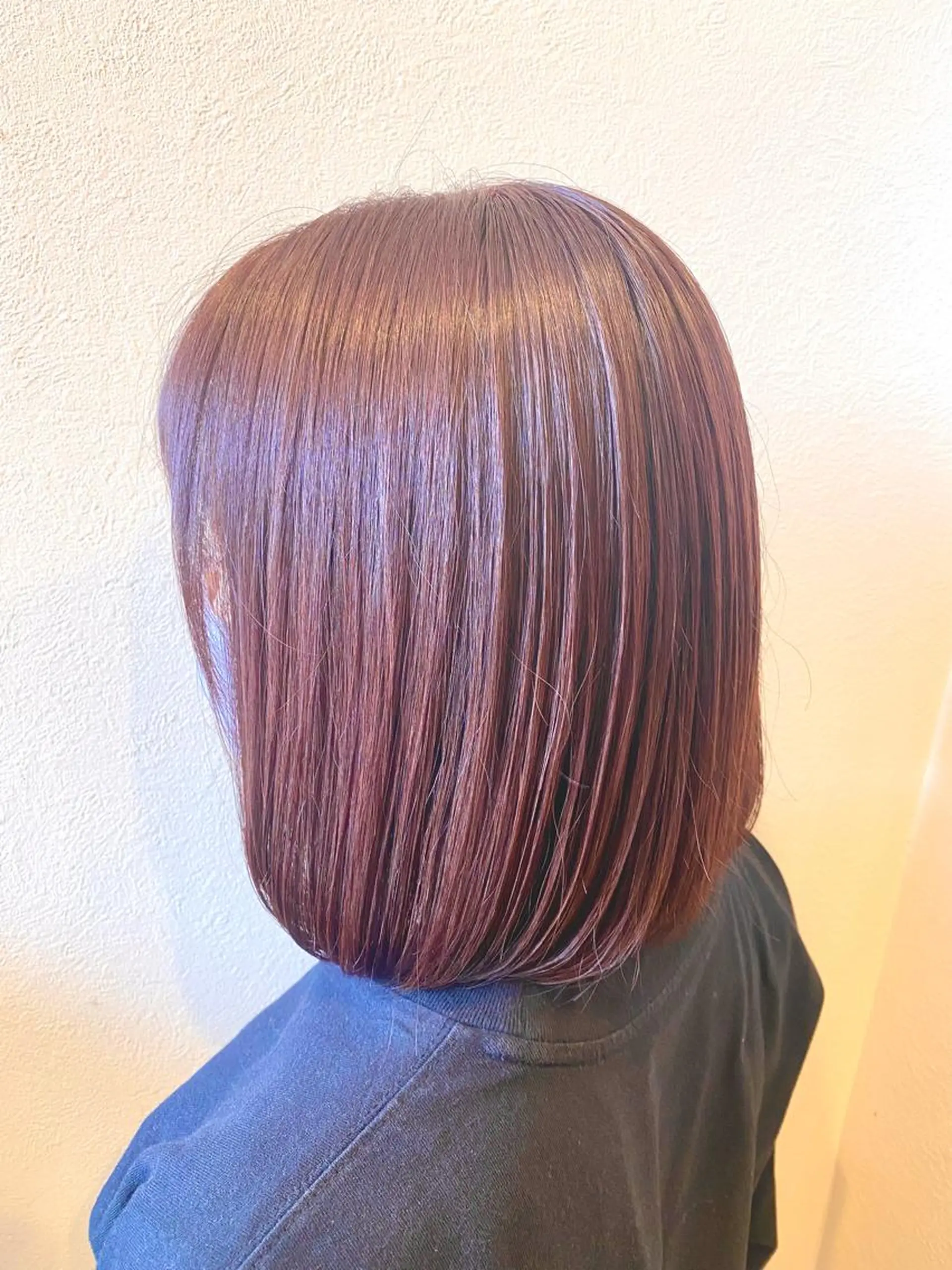 ショート カラー ブリーチ ピンクカラー バイオレットカラー マンツーマン/透明感 foi hairのヘアスタイル