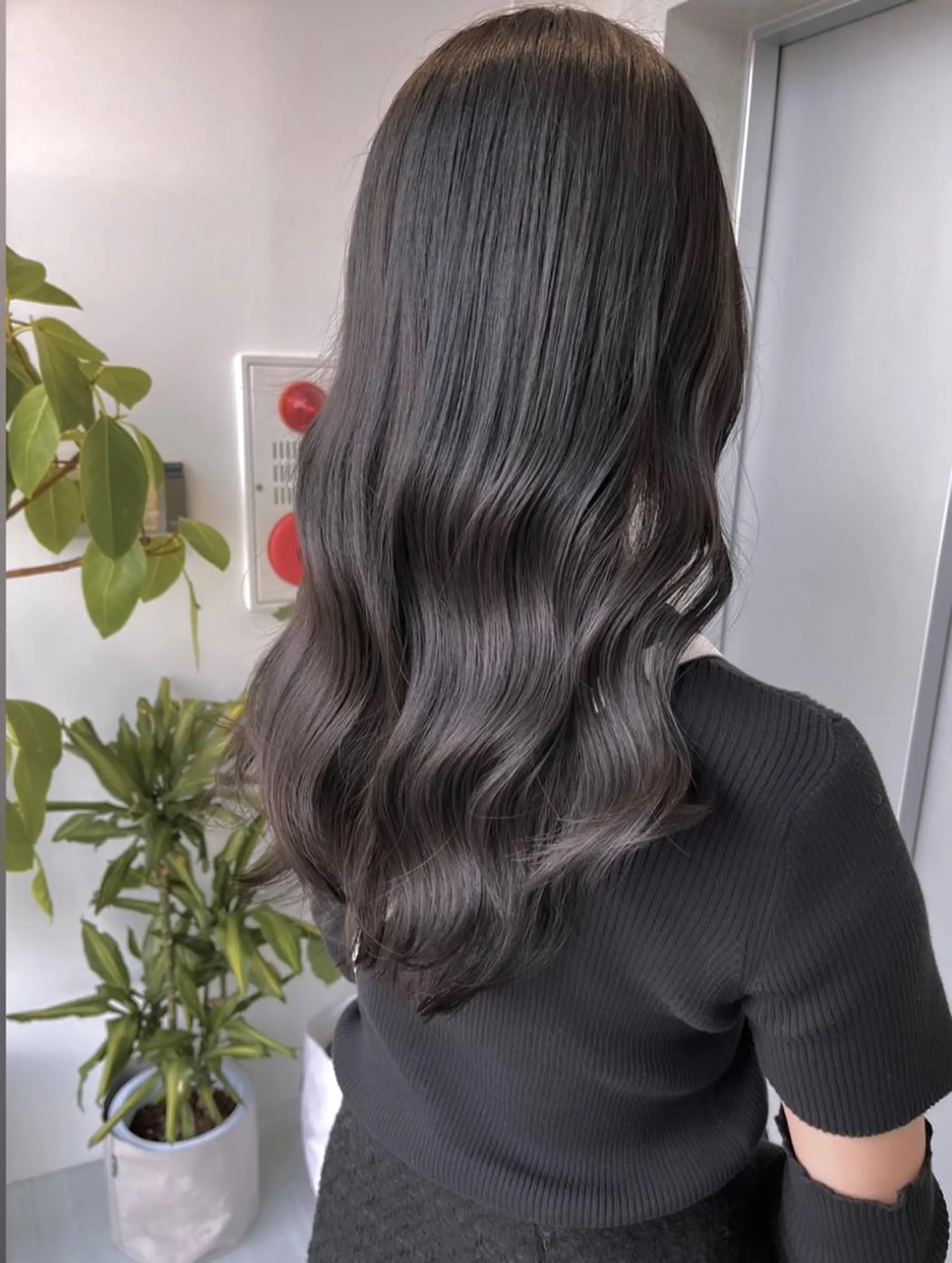 ミディアム カット ヘアカラー トリートメント 🌫️大人韓国ヘア 🌫️naoyaのヘアスタイル