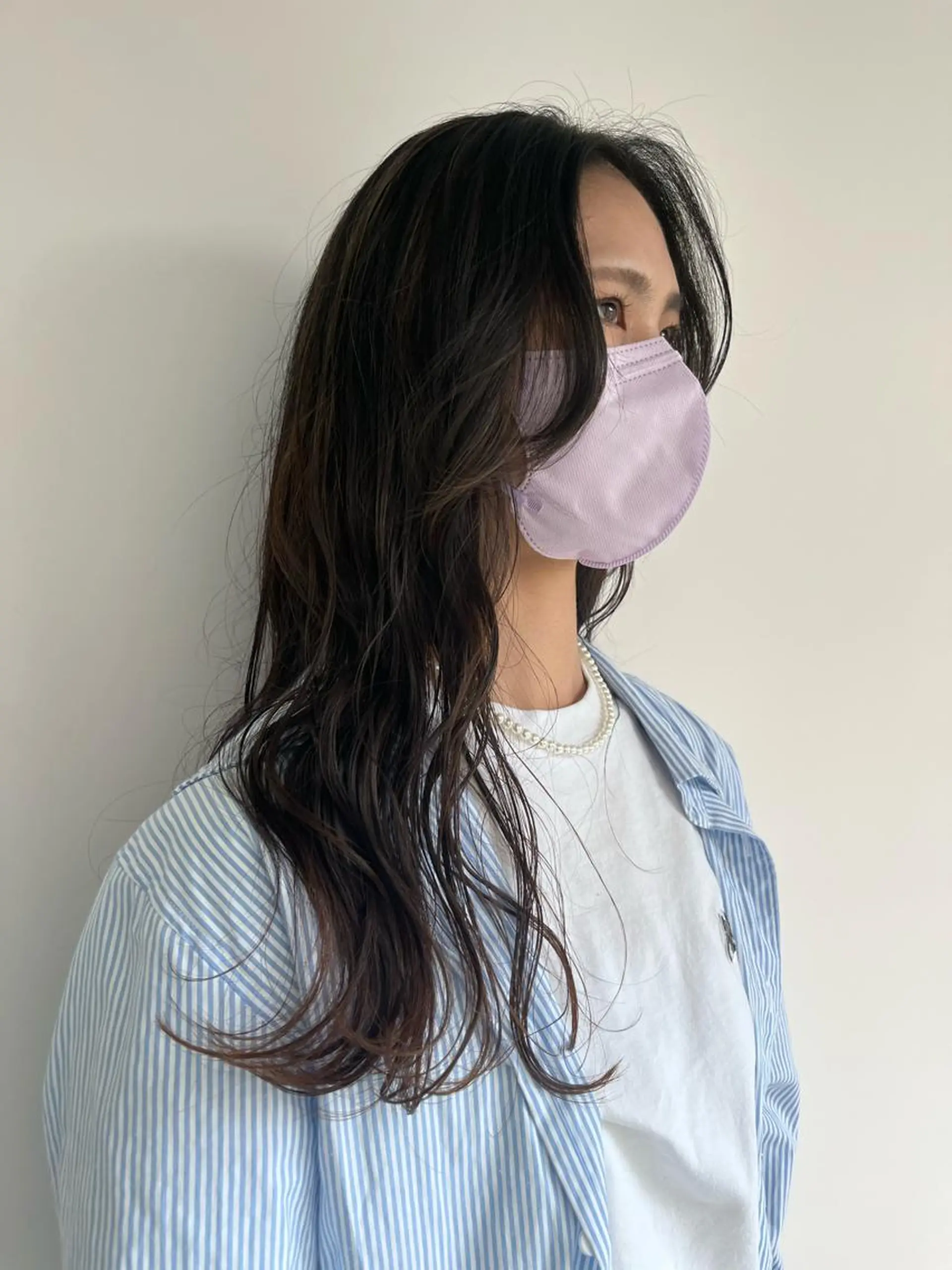 ロング カラー ハイライトカラー ハイライト 似合わせパーマ/ 山本銀次郎のヘアスタイル