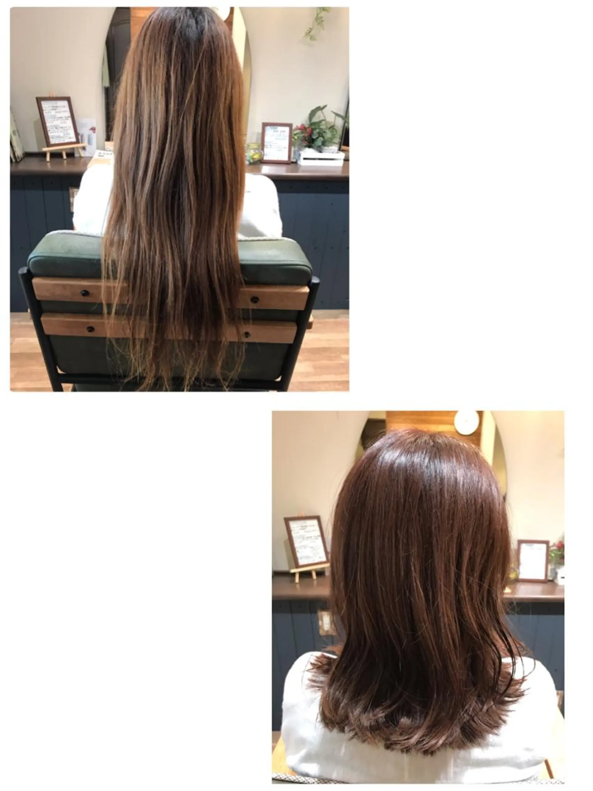 ミディアム カラー Ray hair 春日部のヘアスタイル