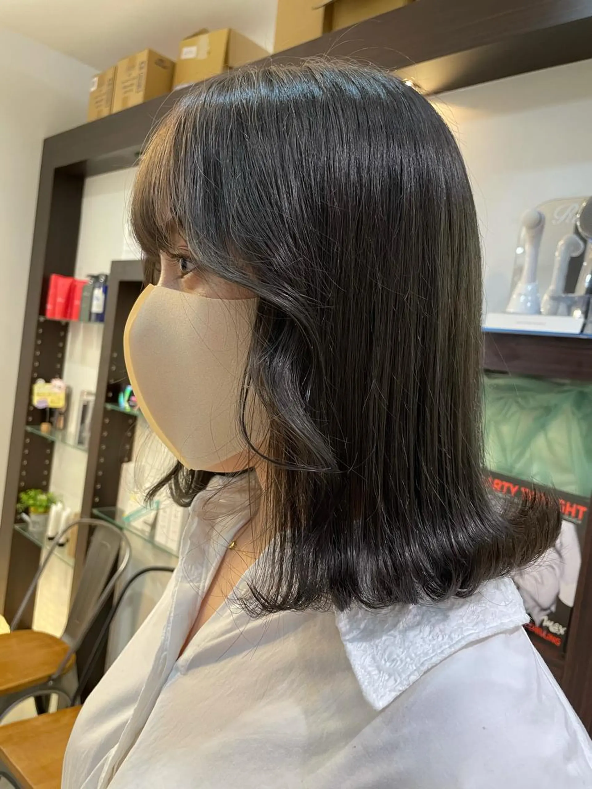 カラー メンズ指名no'1 佐藤　亘のヘアスタイル