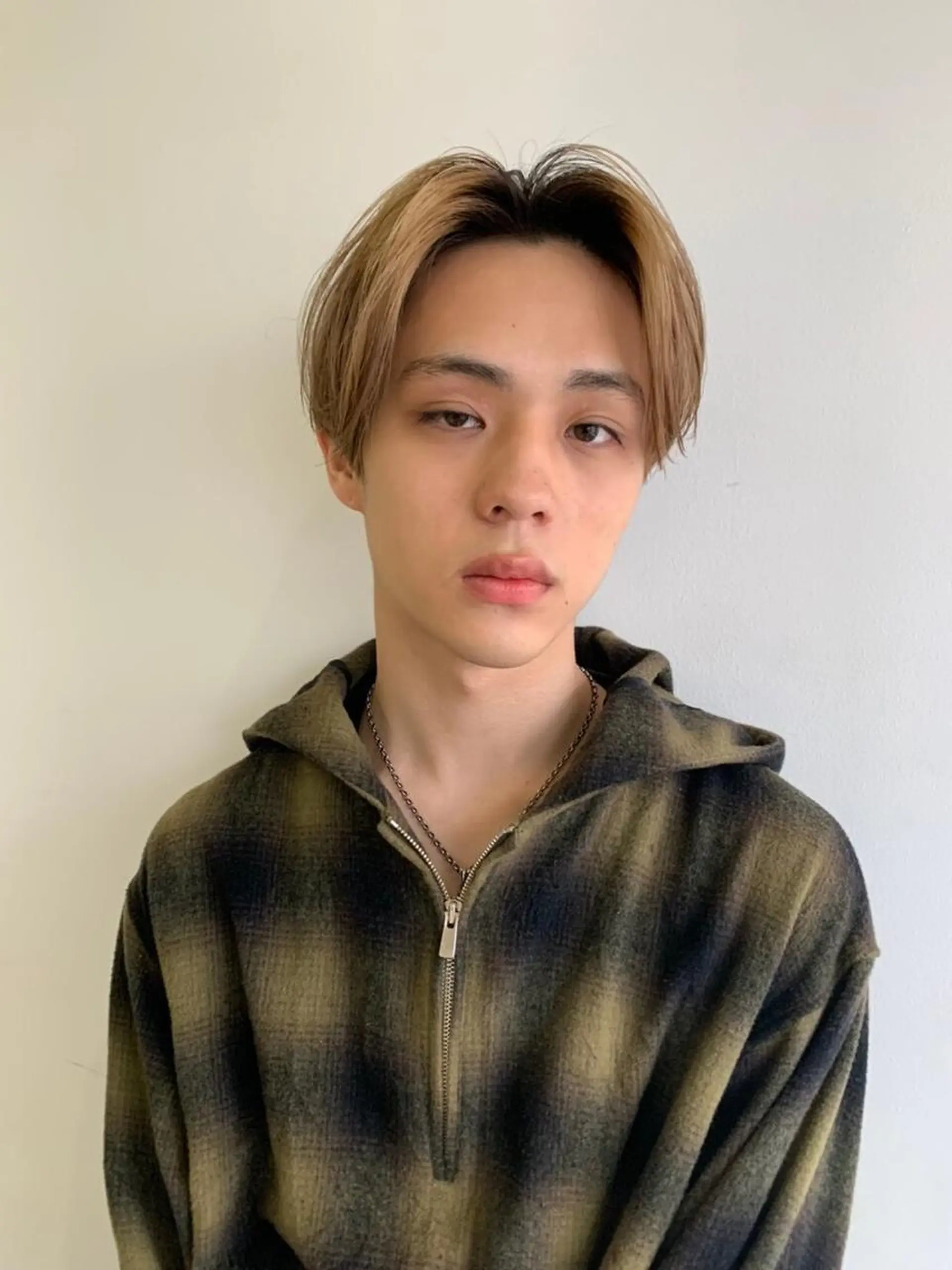 カラー メンズ ベージュカラー ブラウンカラー ブラウンベージュ 無料カットモデル募集 🌱ひょうがのヘアスタイル