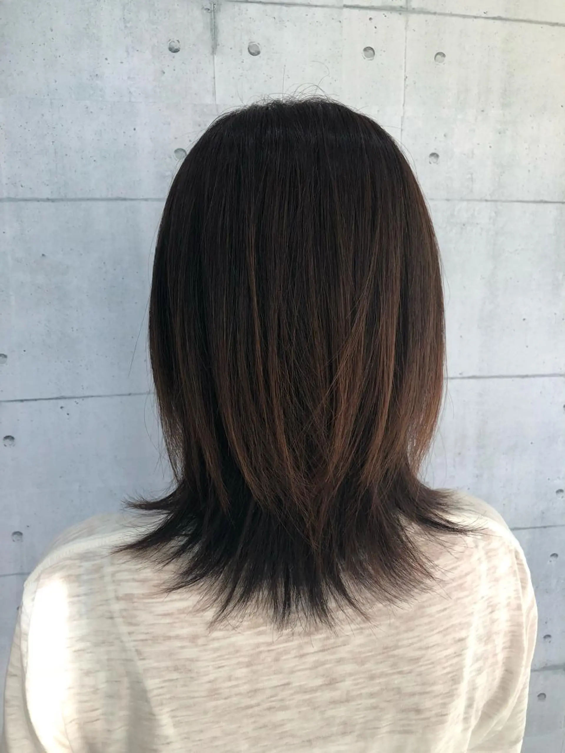 カラー カット ヘアカラー トリートメント 金沢 広美のヘアスタイル