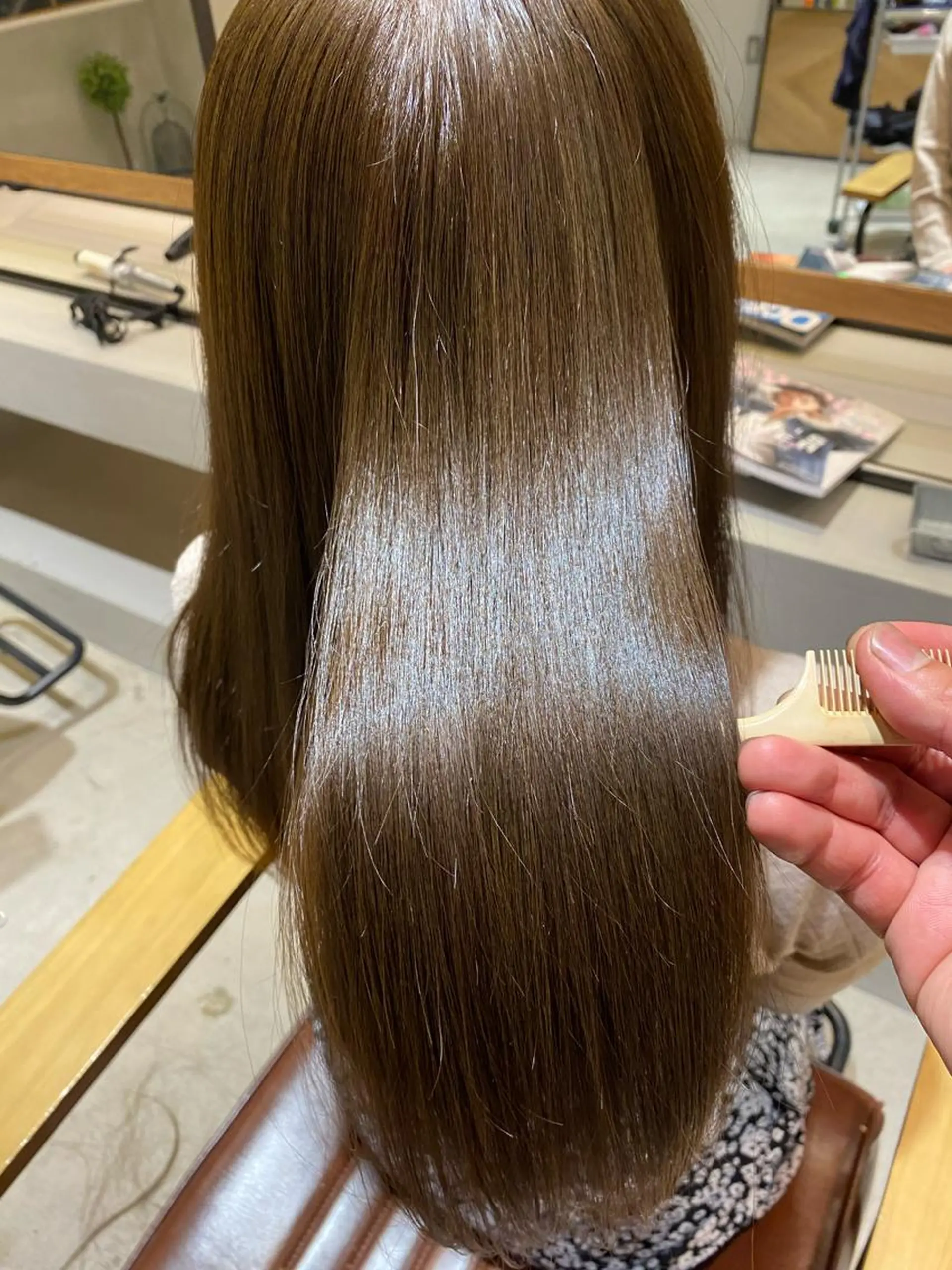 ロング カラー ネイル マツエク・マツパ 透明感カラー ハイライトカラー 外国人風カラー ハイライト ヨシンモリ reverie【レヴリー】所属・夜23時まで予約🉑 reverieあきらのヘアスタイル