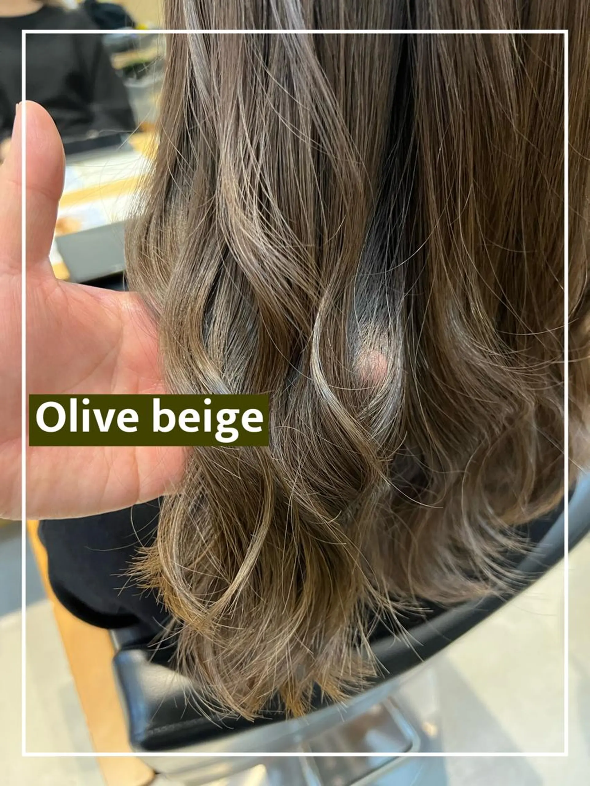 セミロング カット ヘアカラー トリートメント MATSU 🌟韓国🇰🇷のヘアスタイル