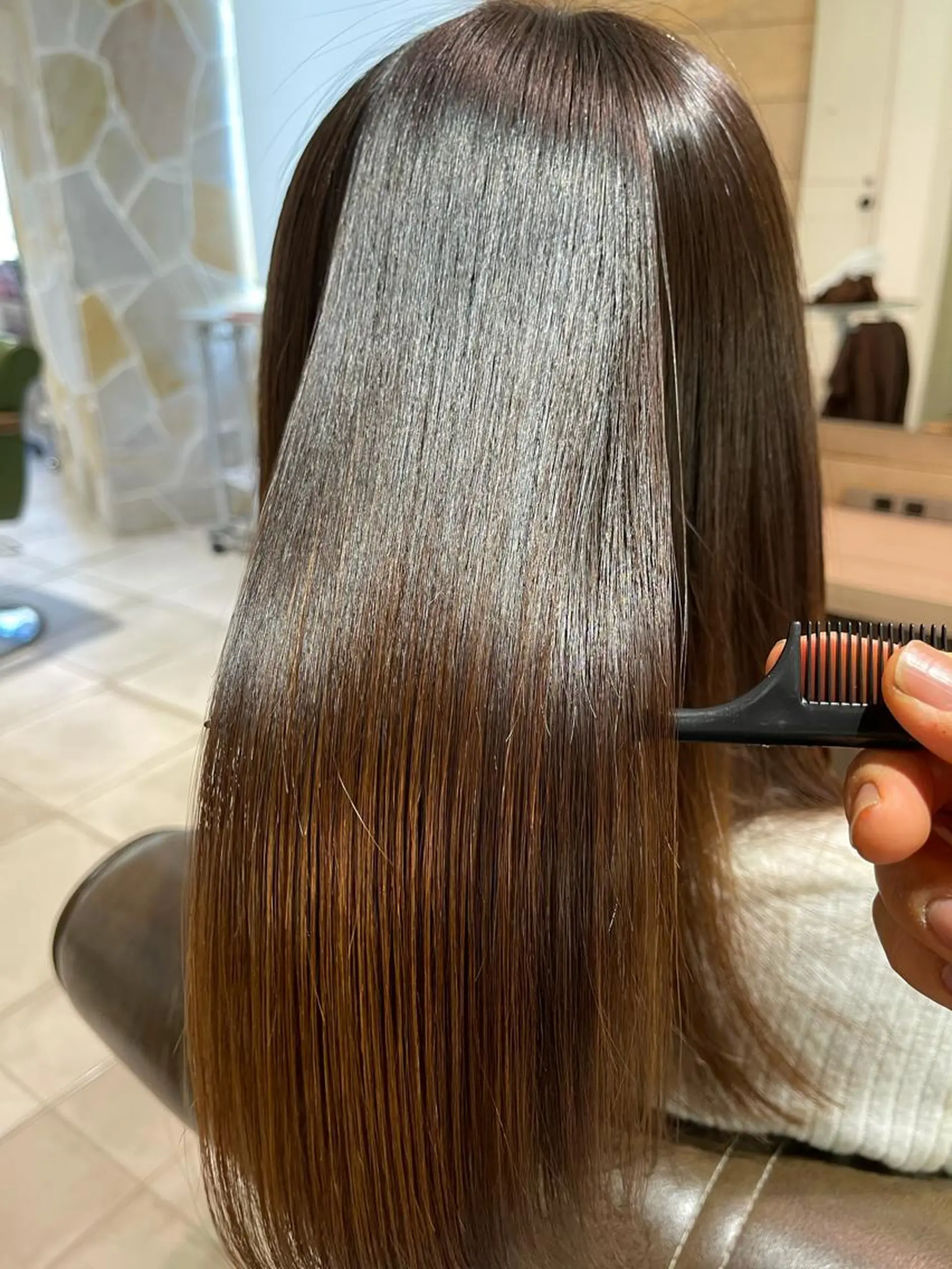 ロング 髪質改善 トリートメント 酸熱トリートメント カット トリートメント EARTH 志木店のヘアスタイル