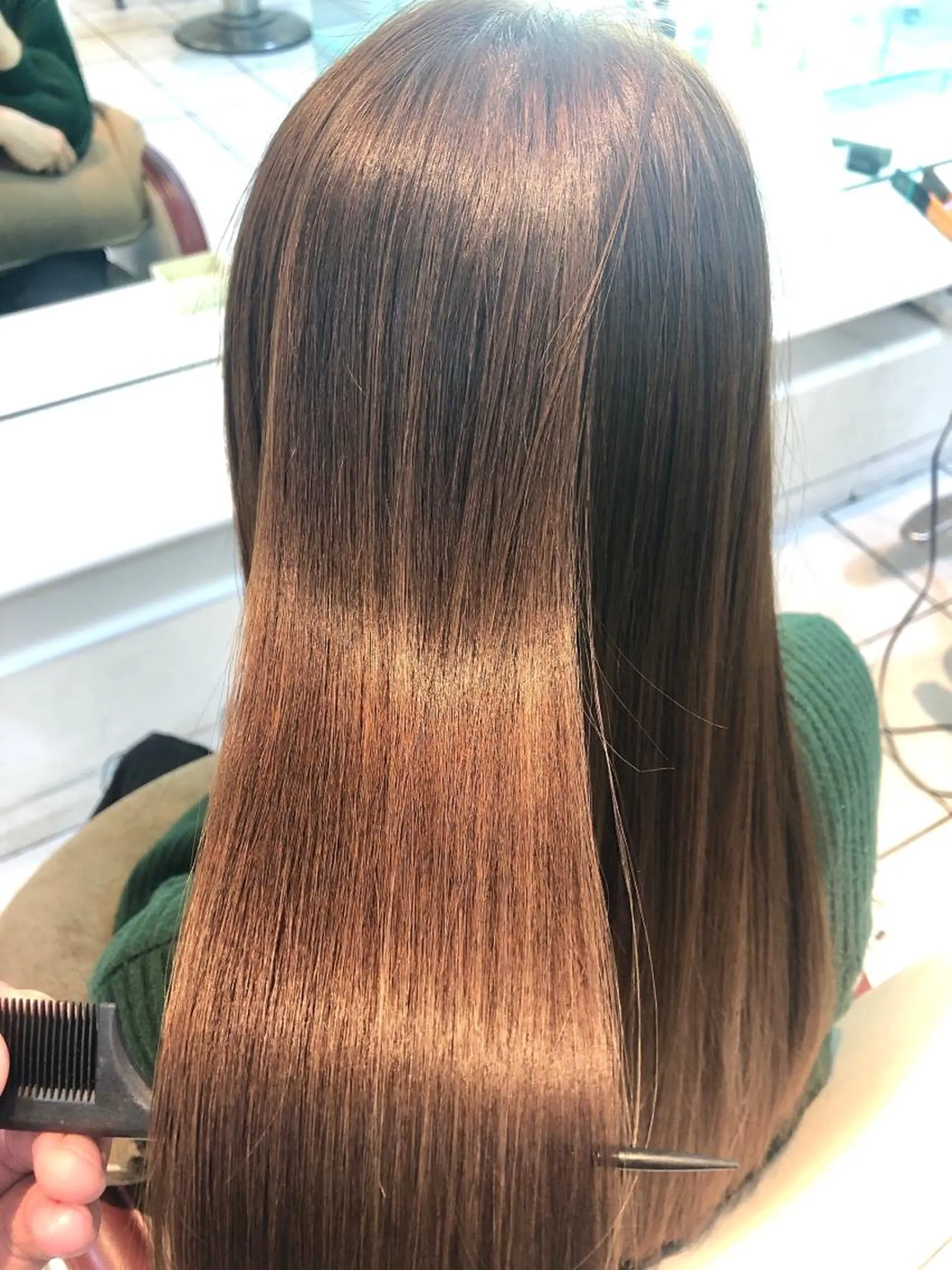 ロング カラー 保住 亮太のヘアスタイル