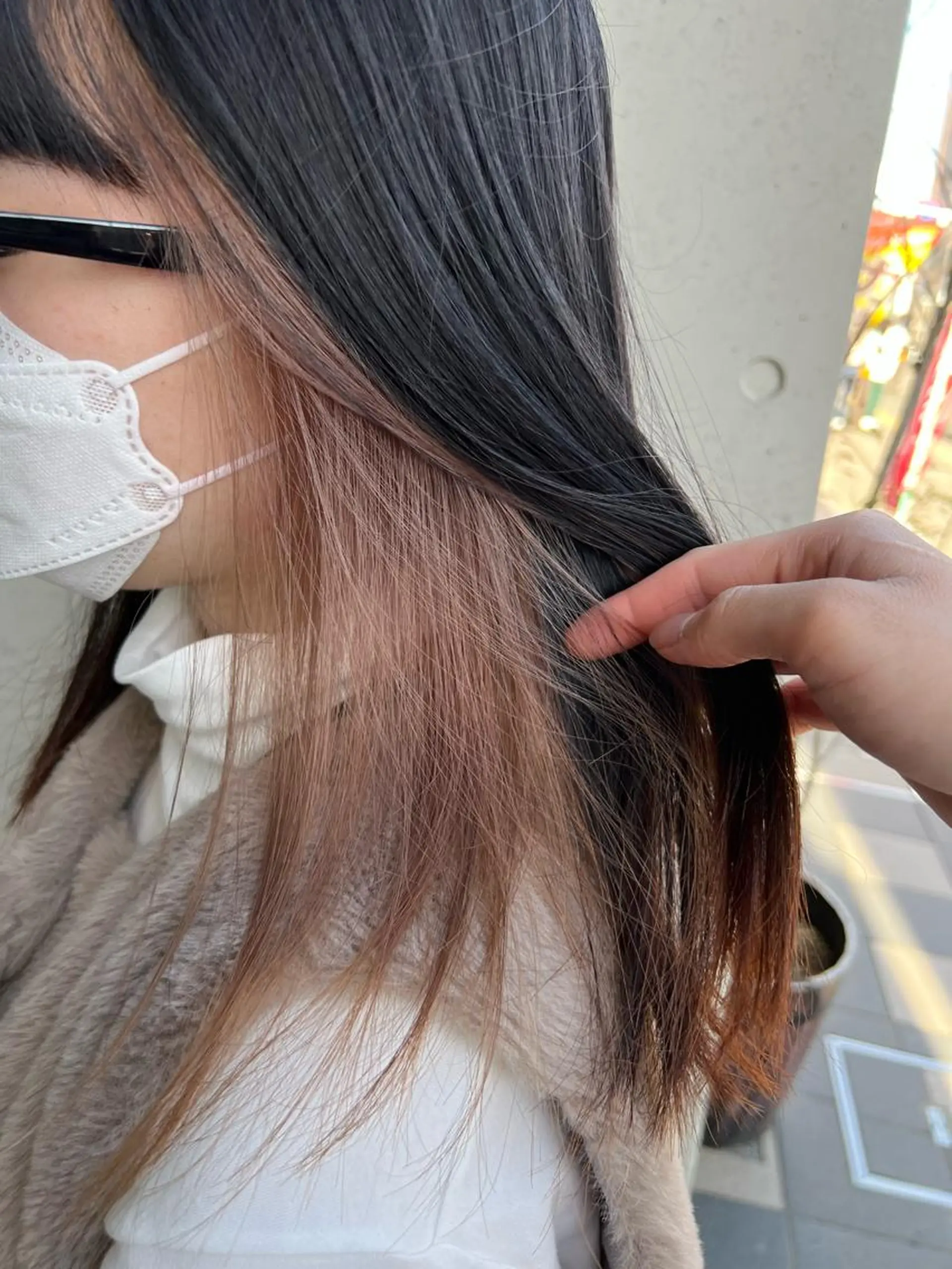 ロング ヘアカラー MIRACミラク所属・☀️ハイトーンボブ ☀️石川 海斗のヘアスタイル