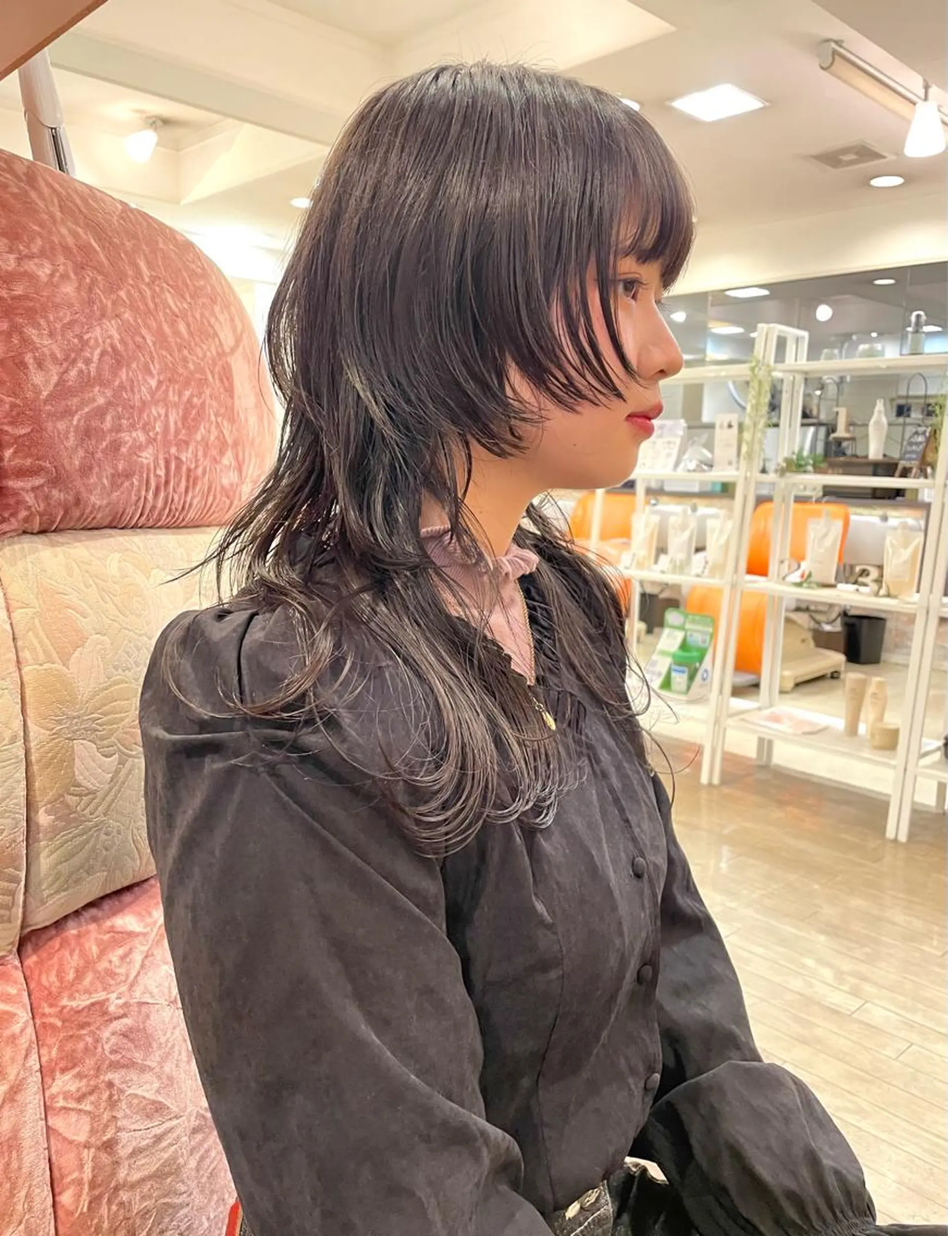 ロング ロングレイヤー レイヤーカット ロング ウルフカット 🐺高椋 海/ウルフ/レイヤーのヘアスタイル