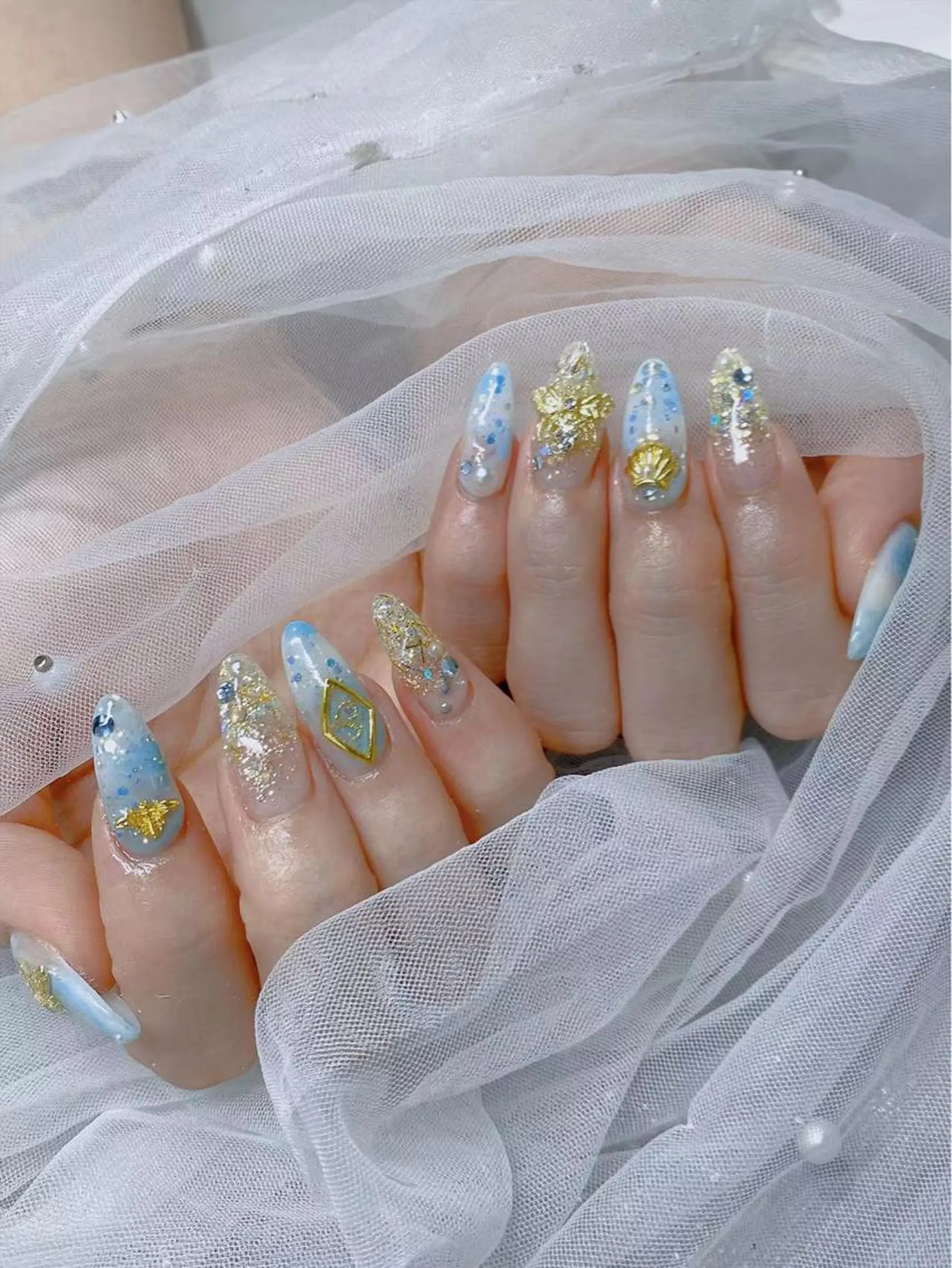 ネイル 長さだし専門店 M2　rikaのネイルデザイン