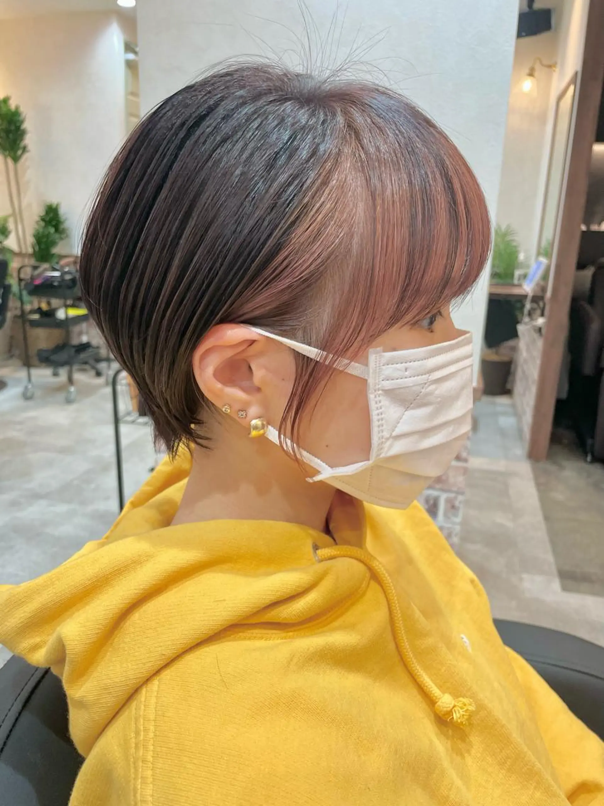 ショート カラー カット ヘアカラー トリートメント limit陽平 ショート/ボブのヘアスタイル