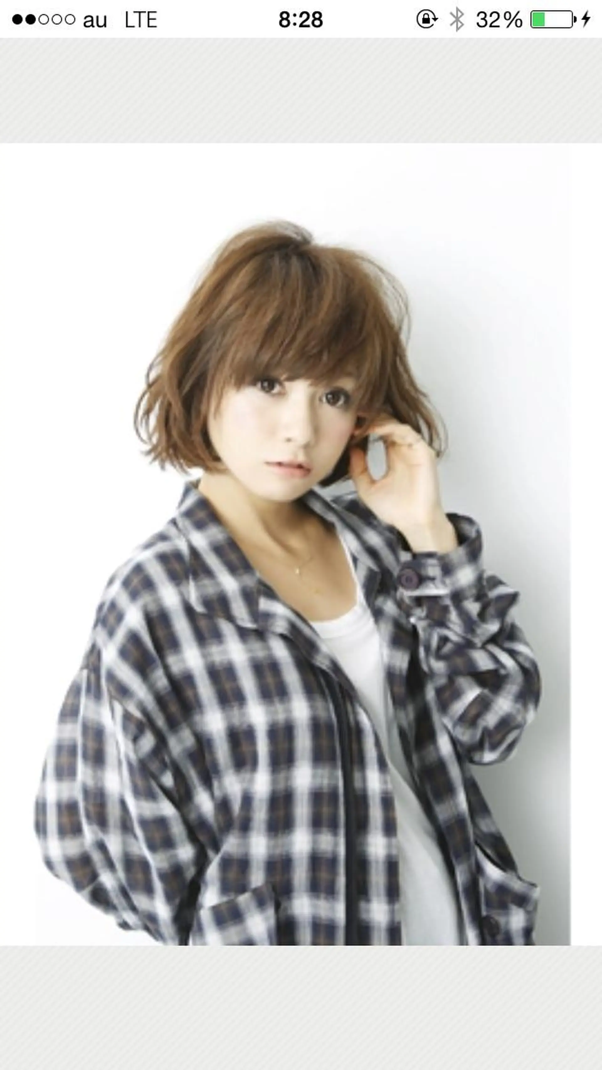 ショート 庄司 美佑樹のヘアスタイル