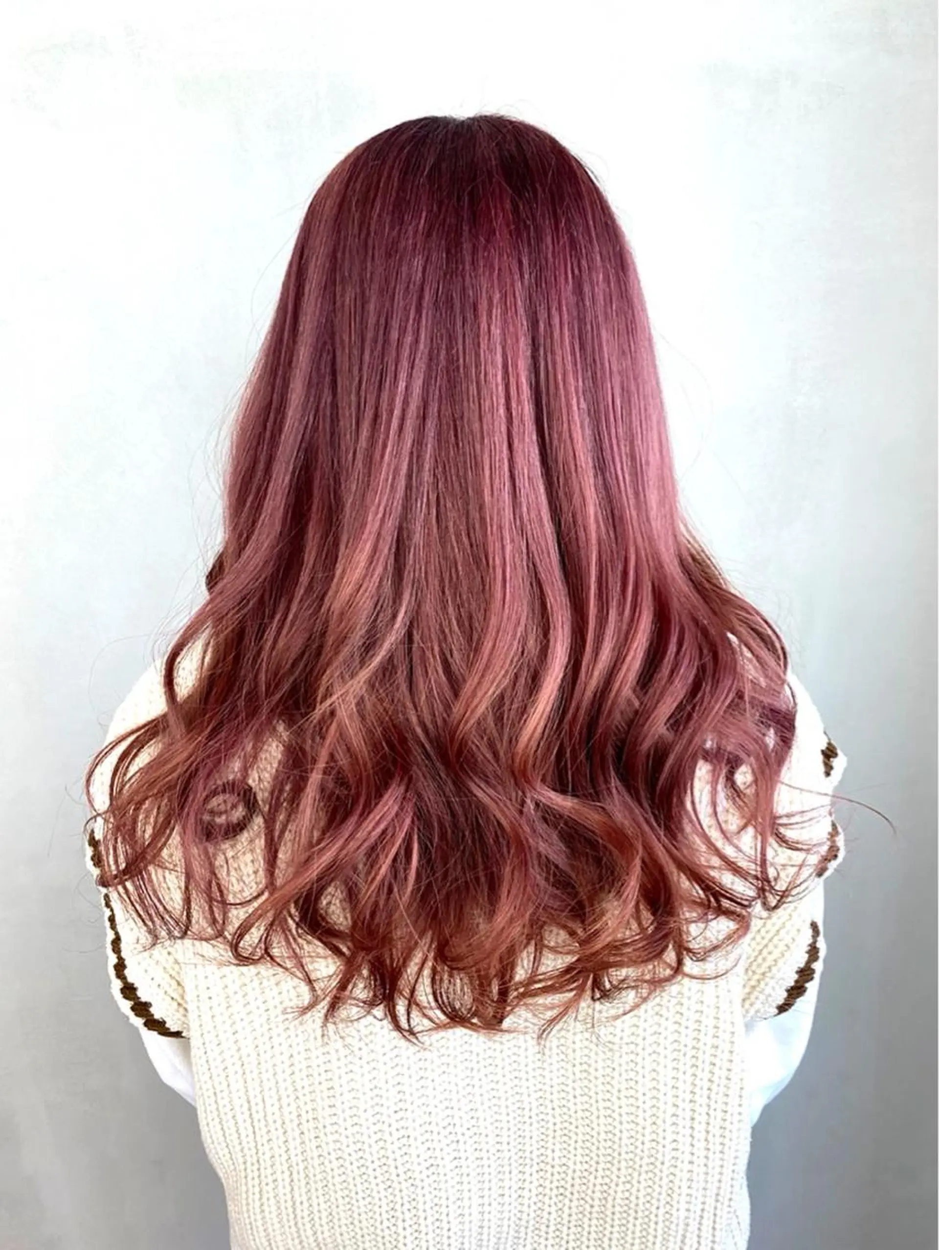 カラー ピンクカラー MUK ムクのヘアスタイル