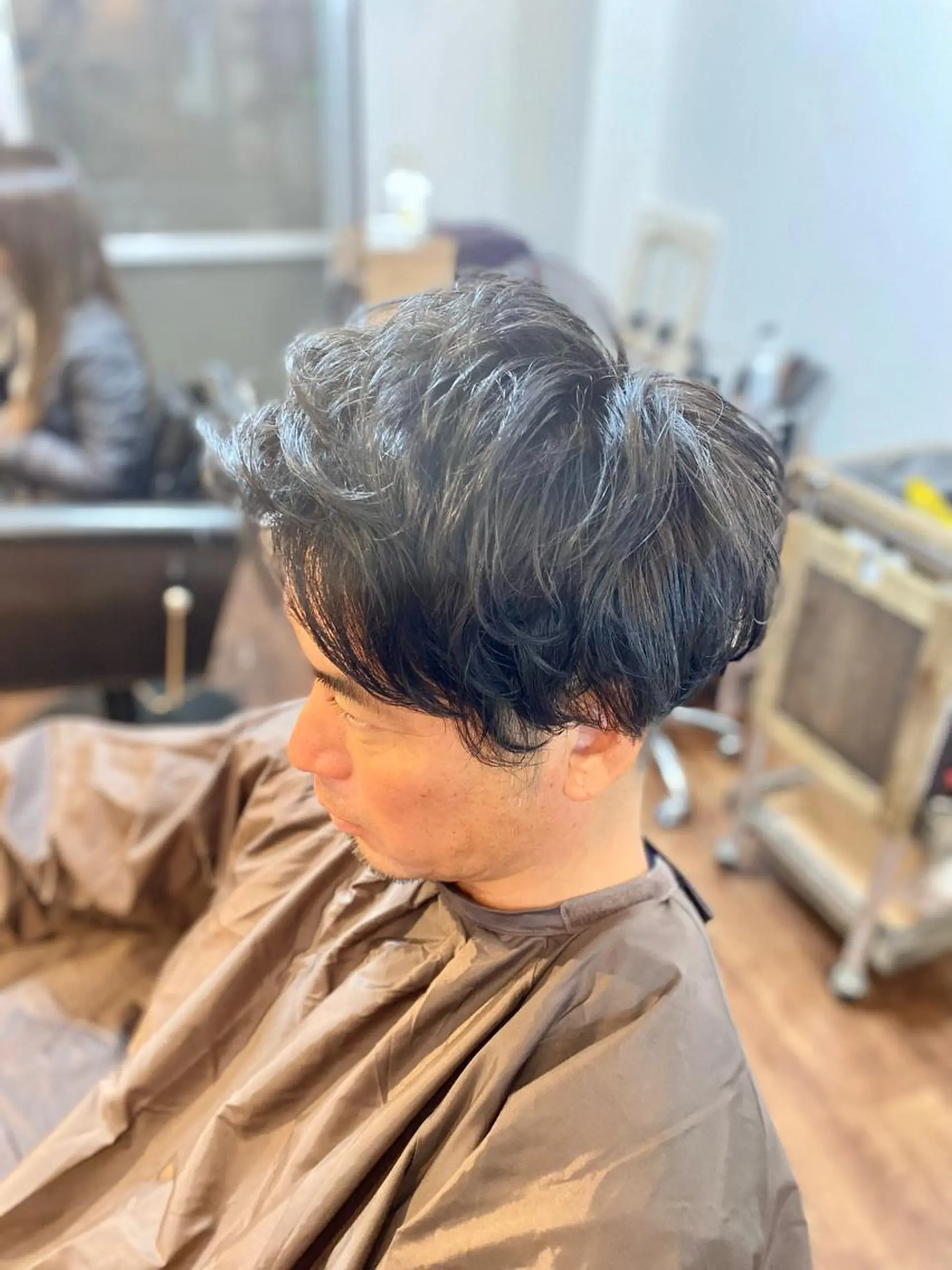 ミディアム カラー アッシュ カット ヘアカラー Lizir ルズィール所属・Luzir⭐︎ GEN⭐︎のヘアスタイル