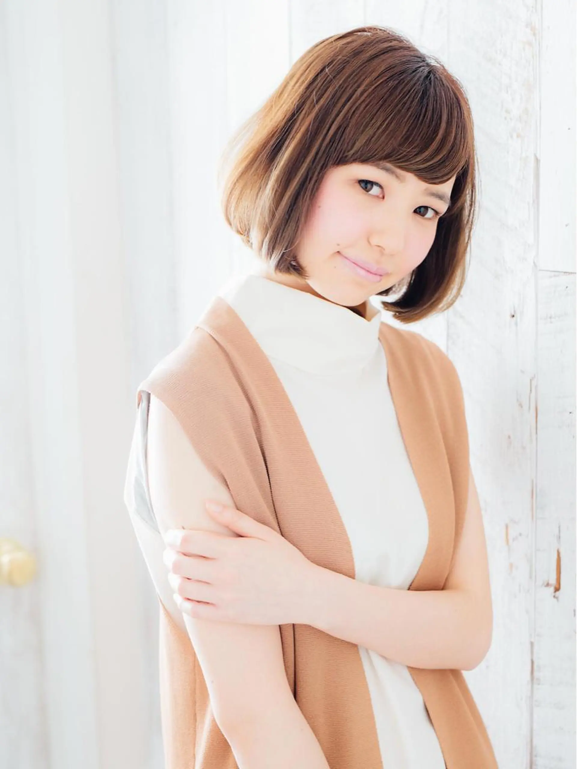 ショート カラー カット ヘアカラー トリートメント FUKUNAGA YUのヘアスタイル