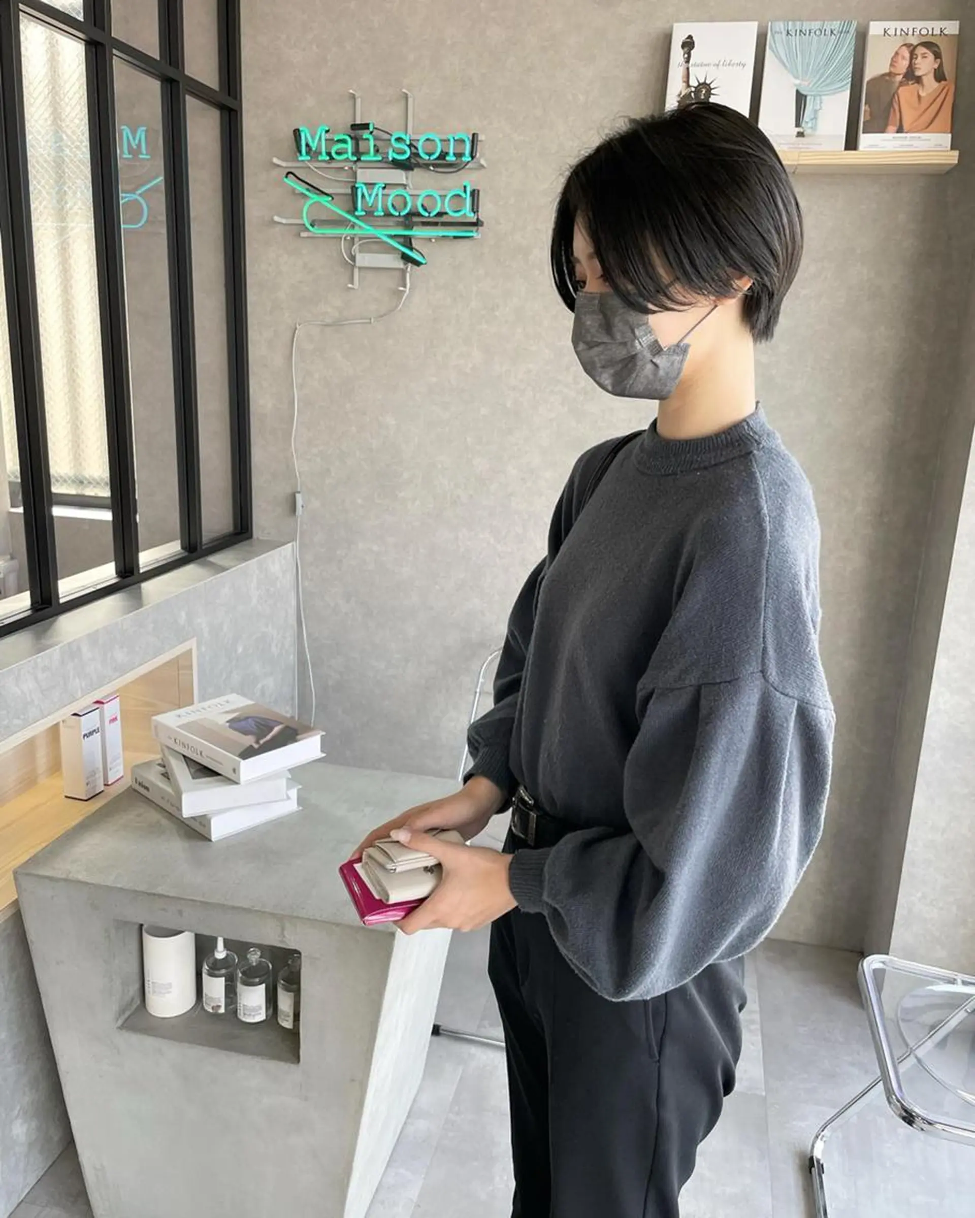 ショート ショートヘア 一ノ瀬 暁のヘアスタイル