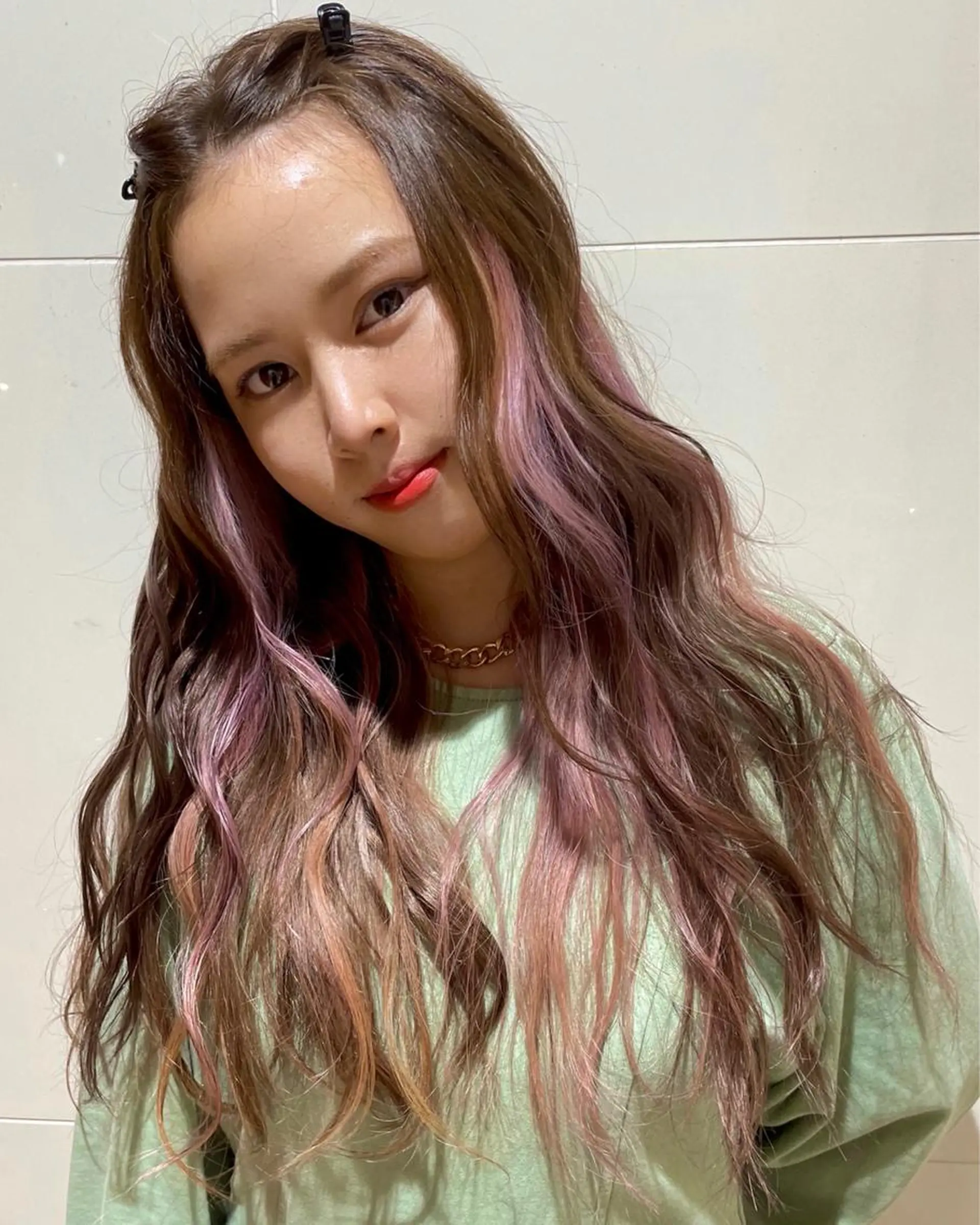 ロング カラー risa 。のヘアスタイル