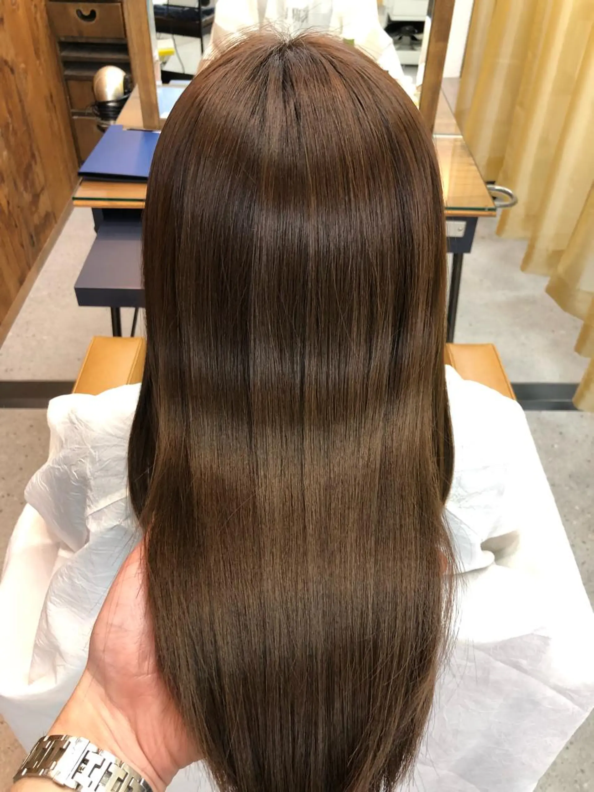 ロング カット ヘアカラー [仙台髪質改善]小原 弘之のヘアスタイル