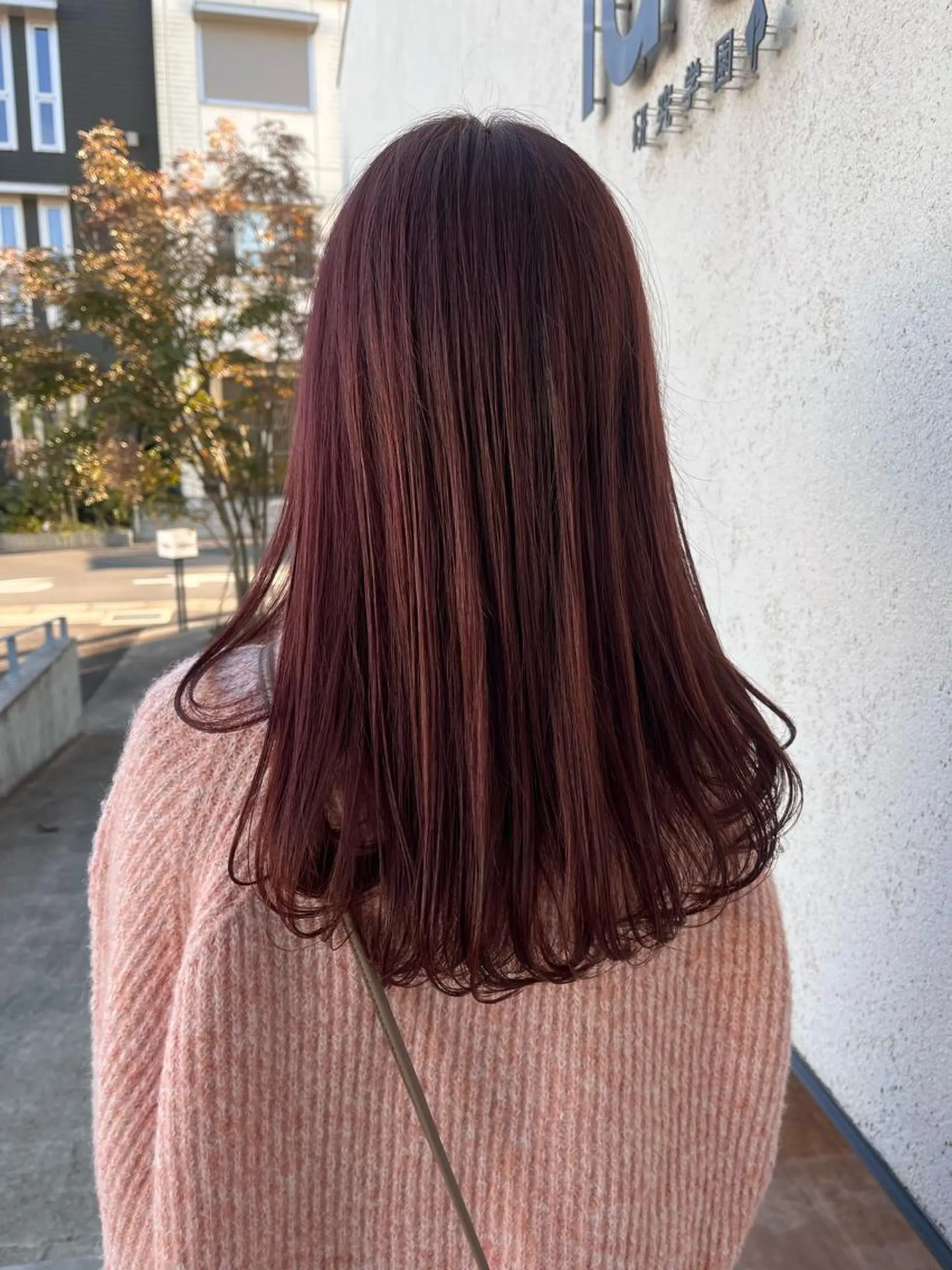 ロング カラー トリートメント 艶髪／レイヤーカット 塚越　紗菜のヘアスタイル