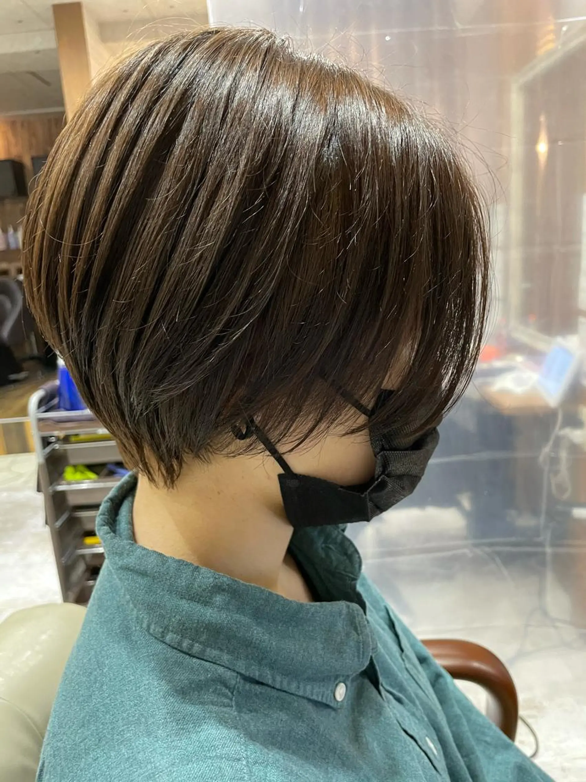 ショート エクステ ハイライト 韓国風ヘア レイヤーカット トリートメント 💎メンズカット/ 透明感　吉田拓海💎のヘアスタイル