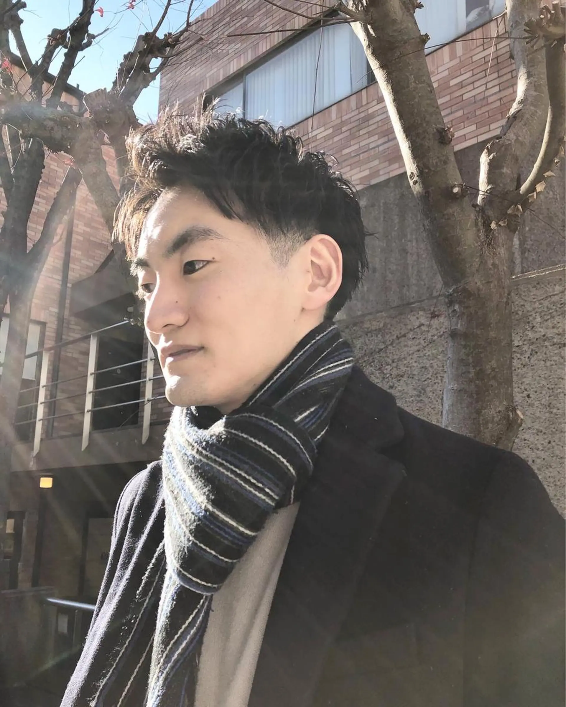 ヘアアレンジ メンズ カット トリートメント ヘアセット メンズ特化✂️栗原 侑也のヘアスタイル