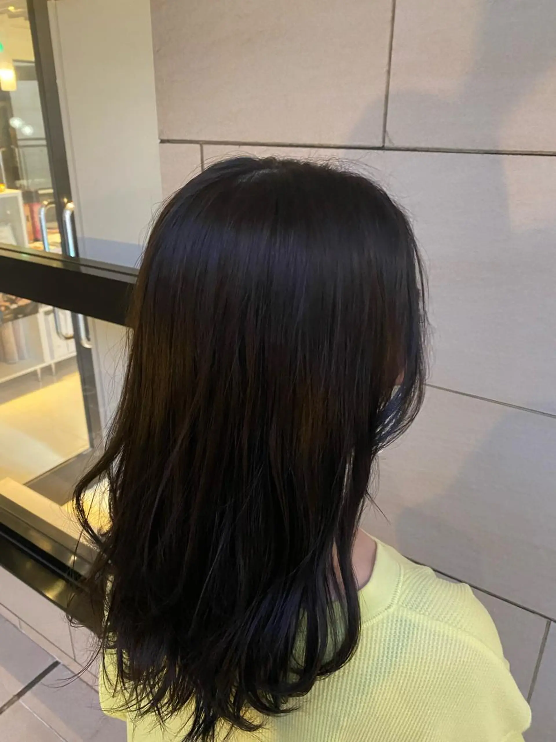 ロング カラー ダークグレー ダークグレージュ グレージュ 🌟縮毛矯正/ 髪質改善/髙橋🌟のヘアスタイル