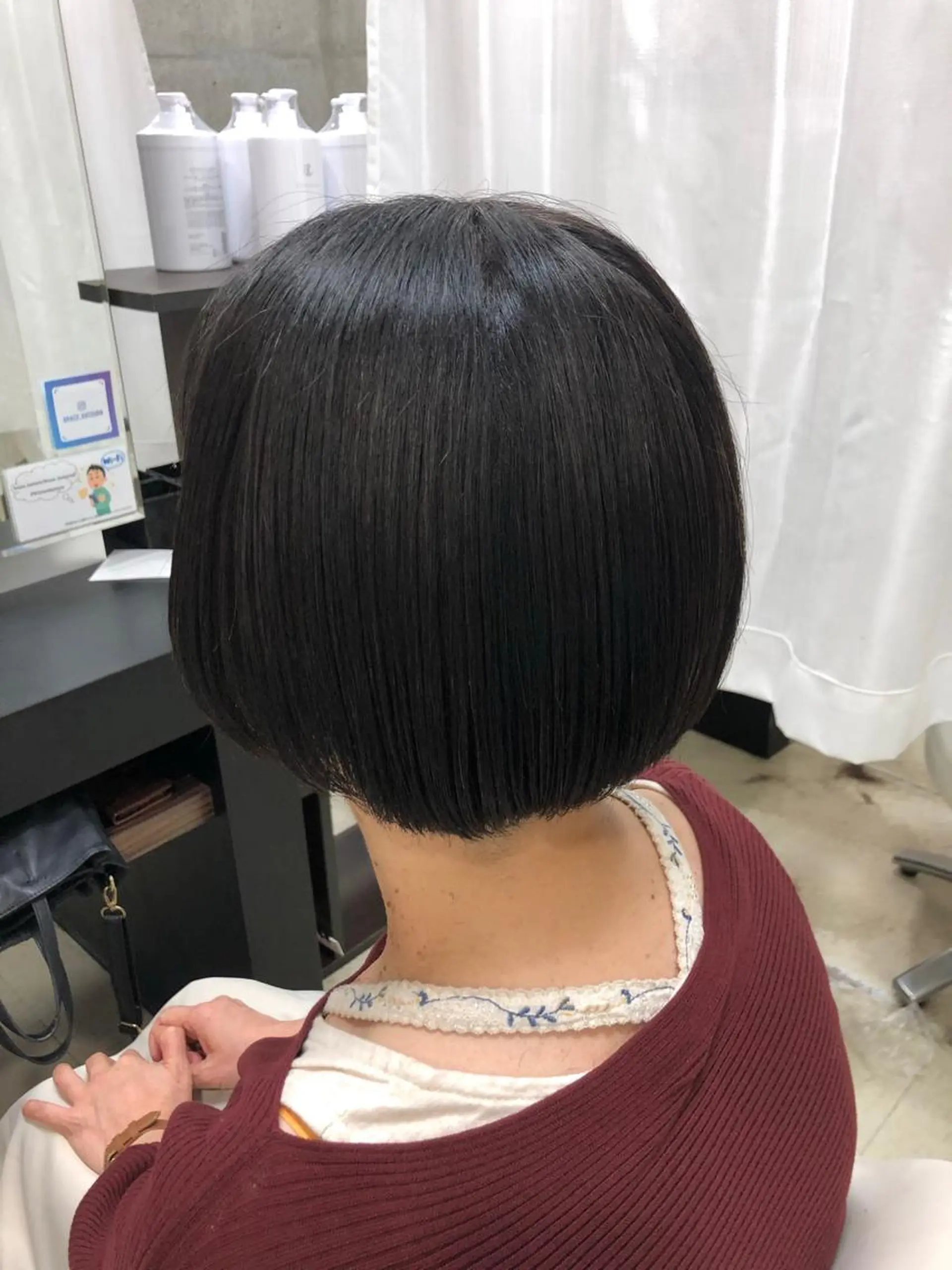 ショート カット ヘアカラー トリートメント le. pidorgeのヘアスタイル