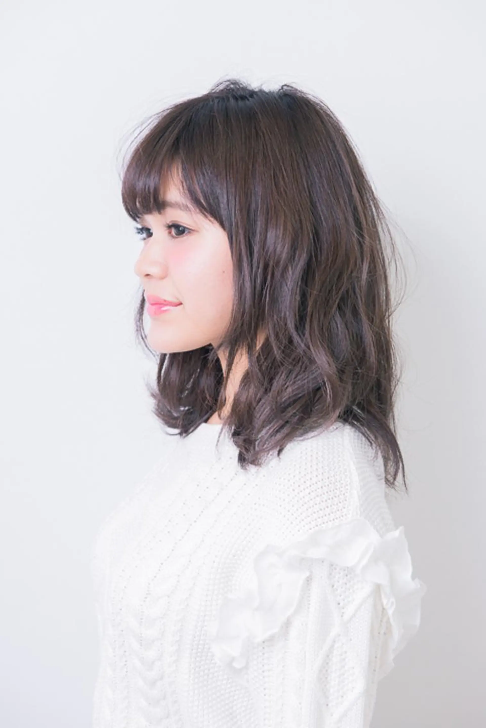 ミディアム a-granz 住吉店のヘアスタイル