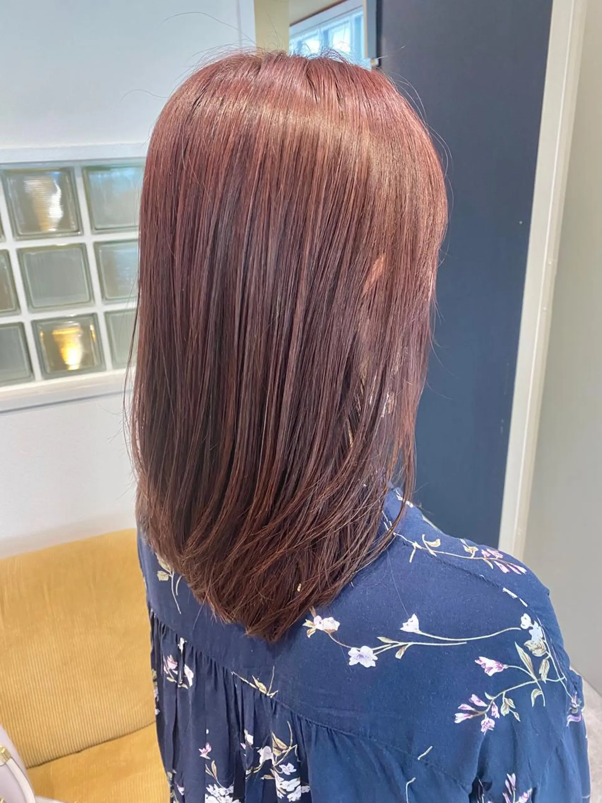 セミロング カラー 【safric】 NAOのヘアスタイル