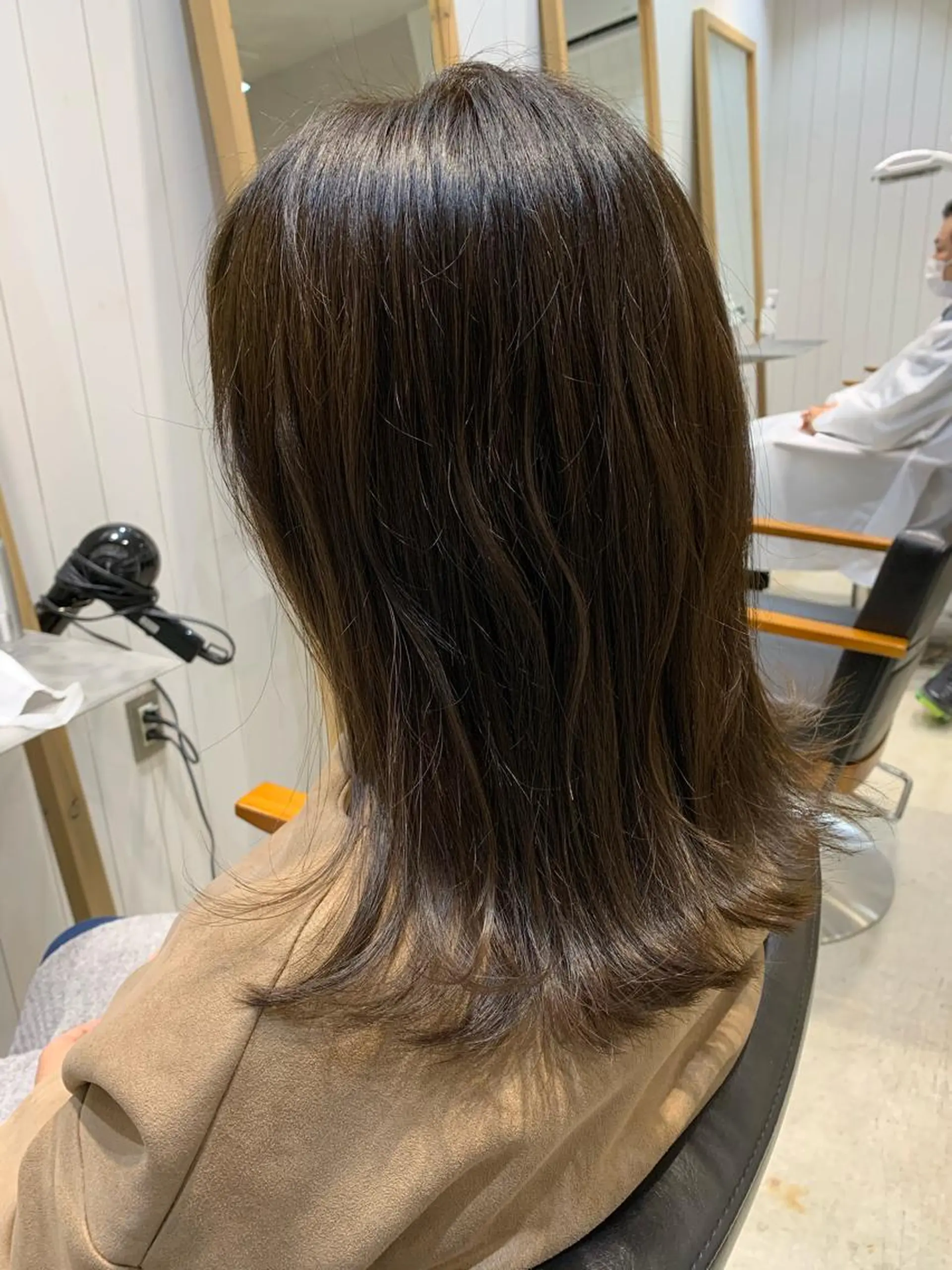 ミディアム カラー 透明感カラー ヒロミ/アレンジ/ アンニュイ/透け感のヘアスタイル