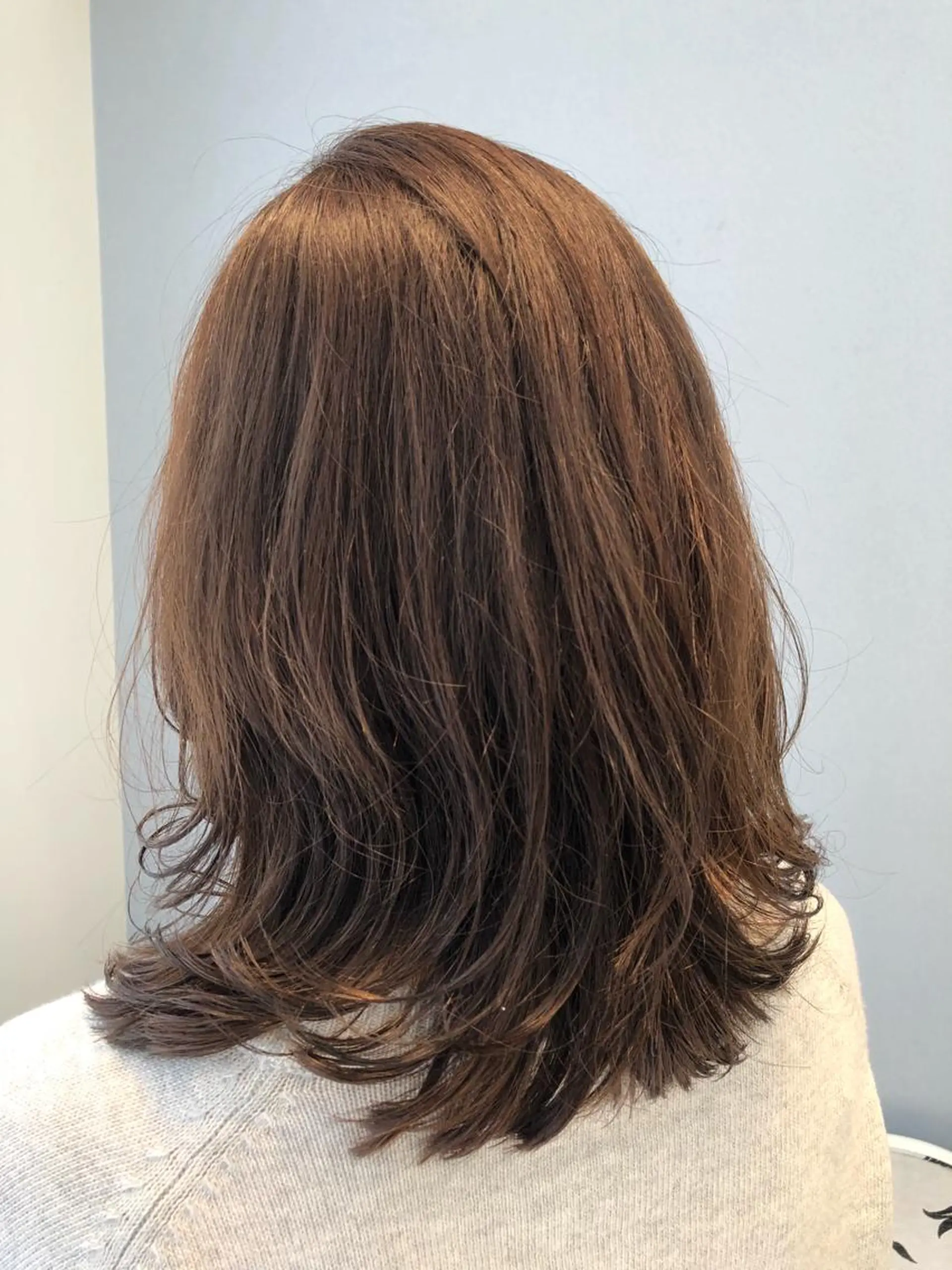 ミディアム カラー 透明感カラー イルミナカラー ヘアカラー トリートメント 🌈ぷる艶カラー🌈 髪質改善👑柳沼尚貴のヘアスタイル