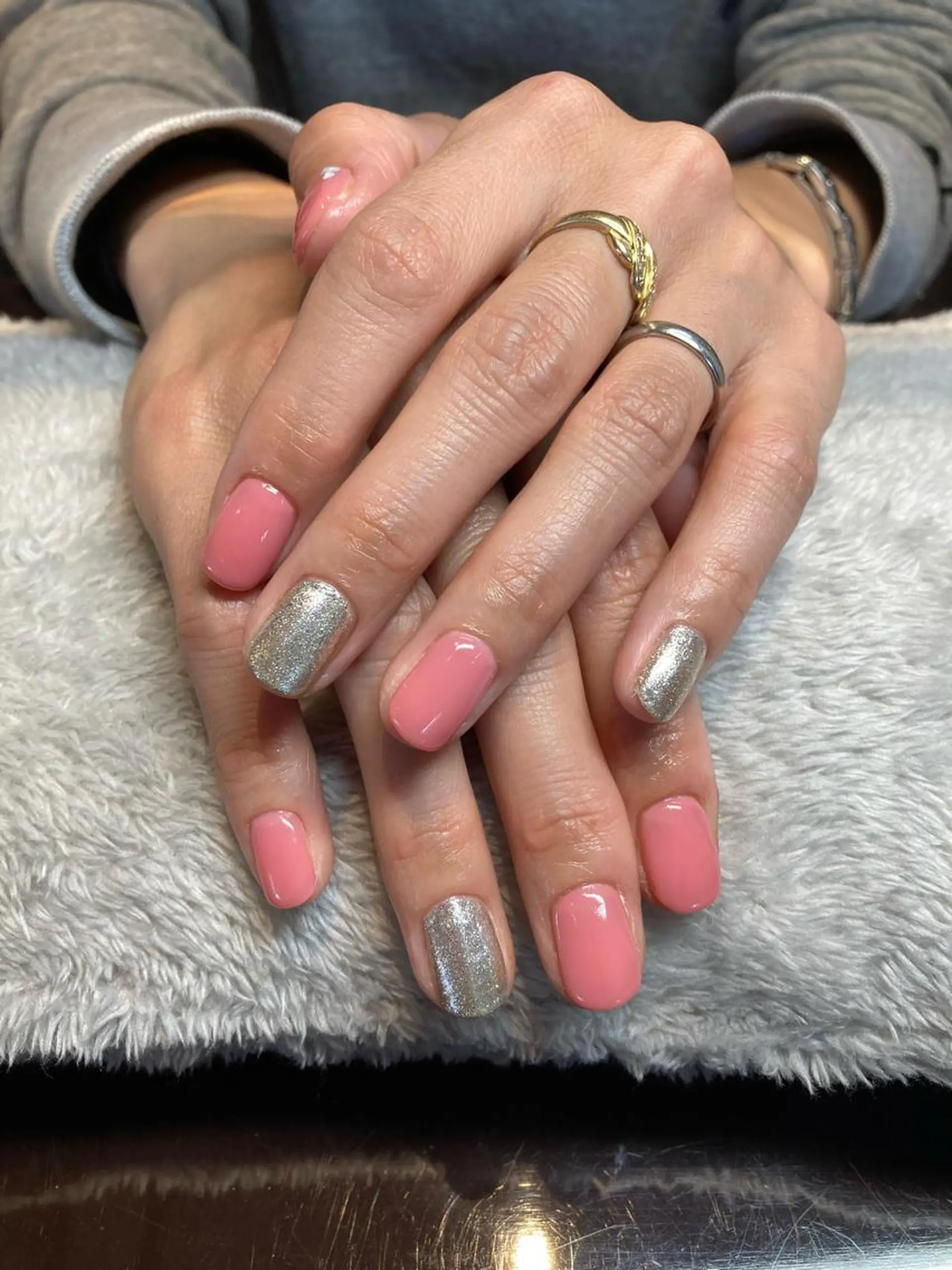 ショート ネイル ワンカラーネイル 春ネイル Monica nails/福島のネイルデザイン