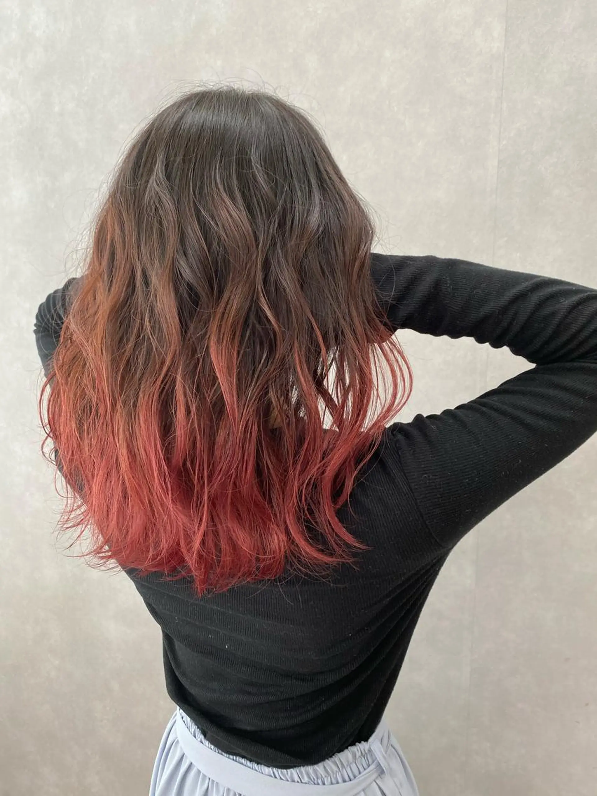 セミロング カラー 【髪質改善　艶髪】 布川　莉穂のヘアスタイル