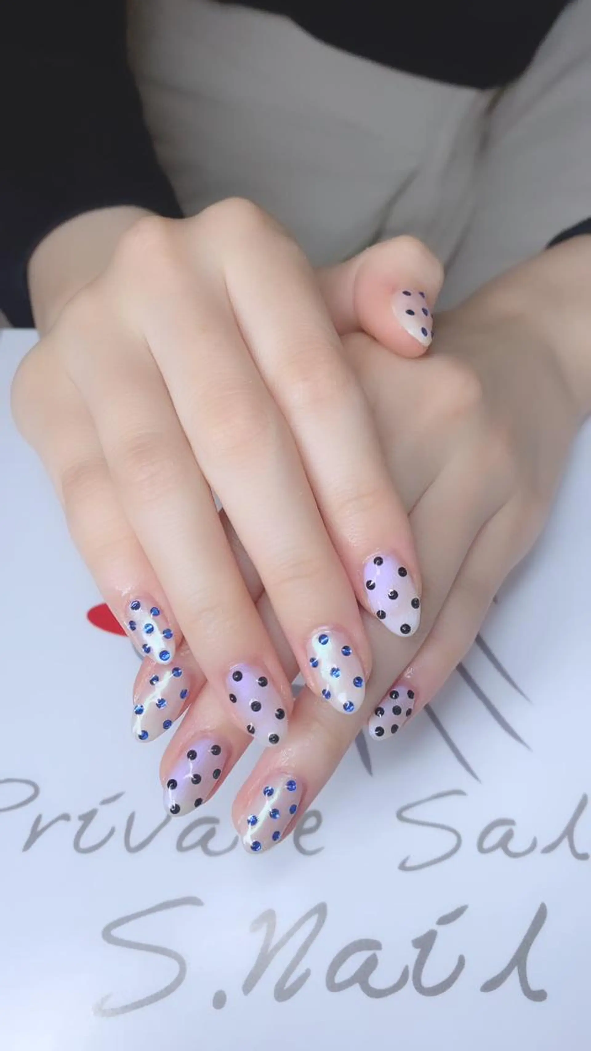 ネイル 西大分S.Nail 𓏲⋆🪸.⋆⸜🫧のネイルデザイン