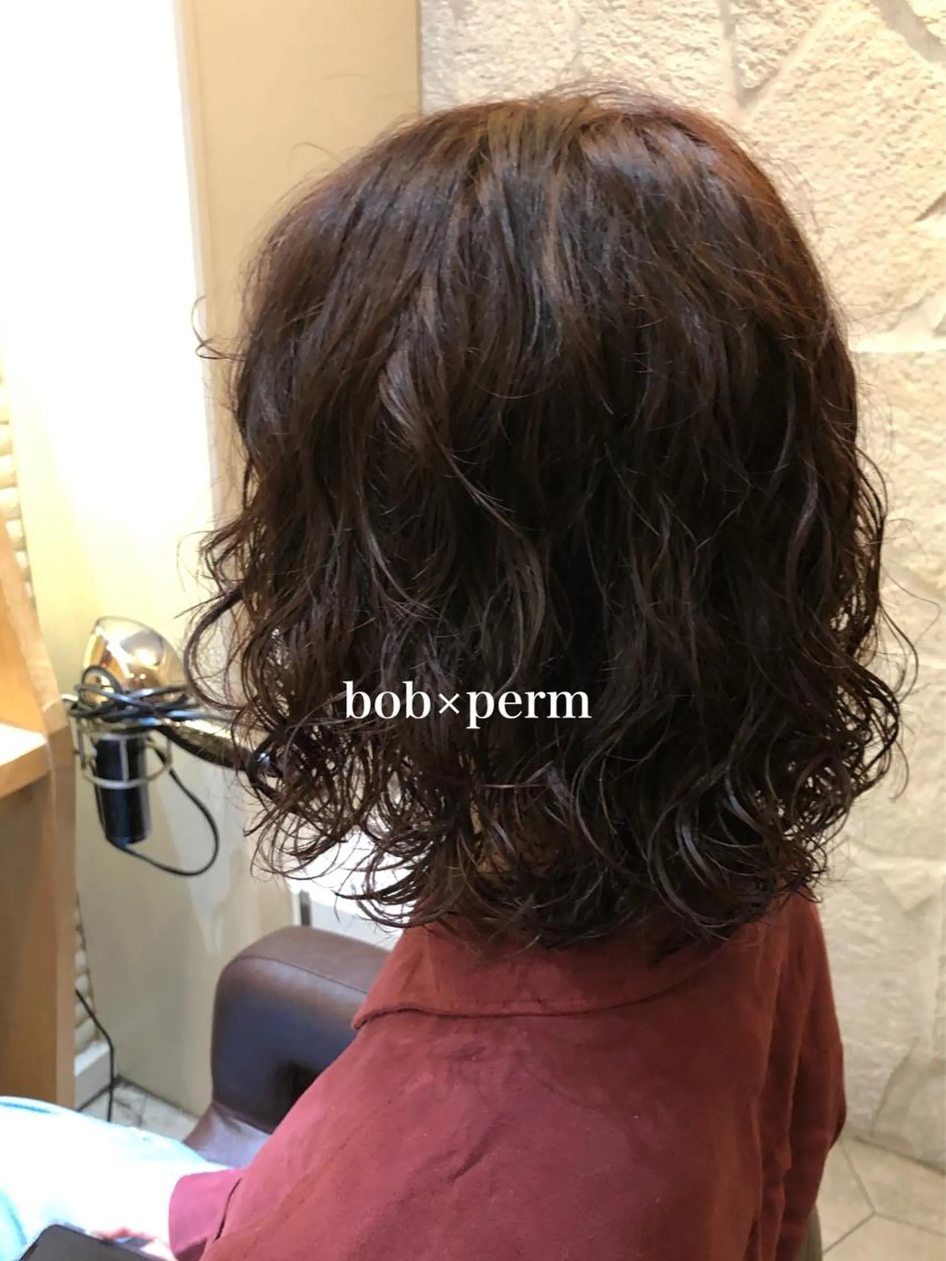 ショート パーマ 美髪矯正/渡辺 りんのヘアスタイル