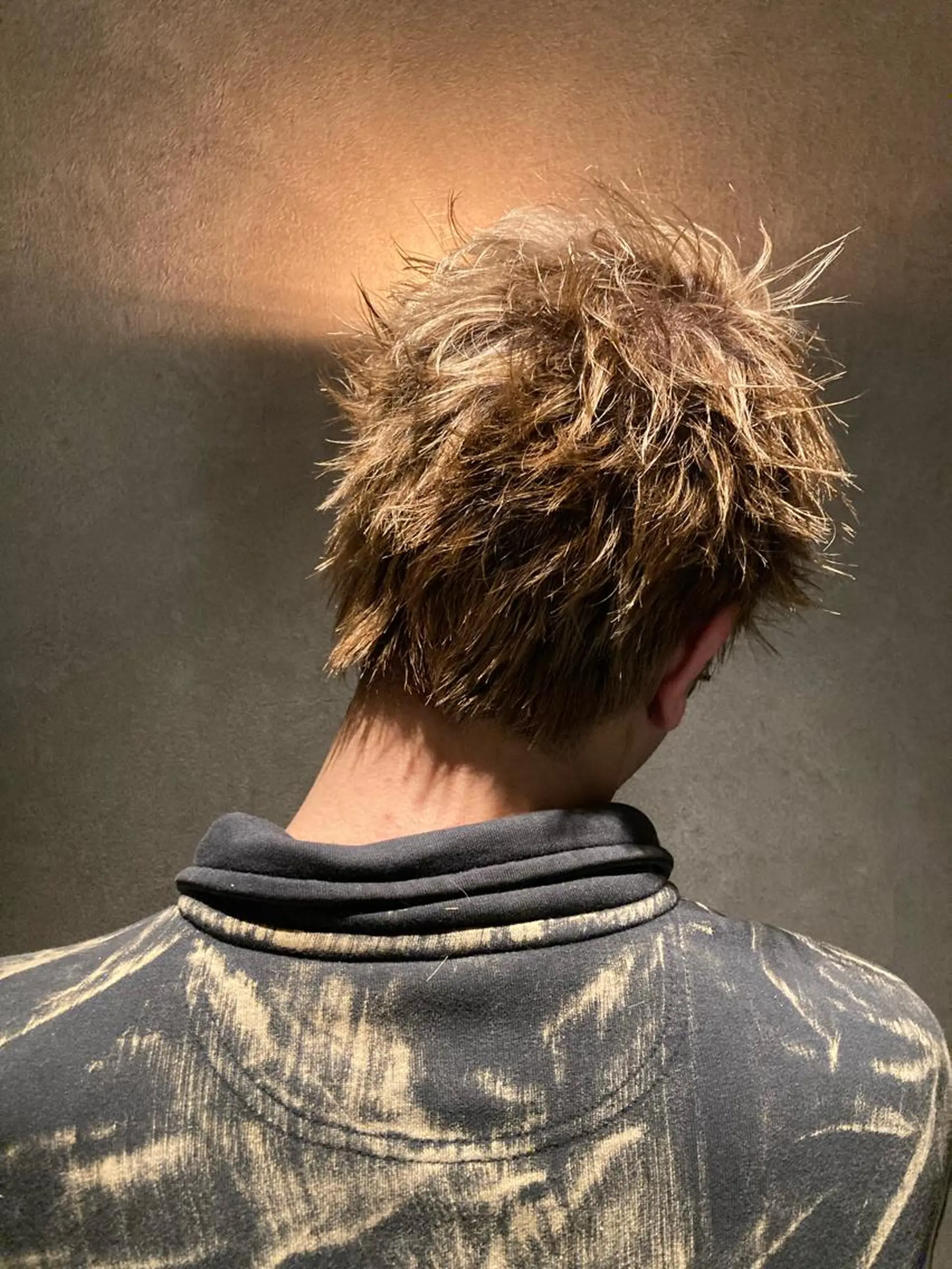 ショート カラー メンズ メンズヘア/透明感 カラー/ayatoのヘアスタイル