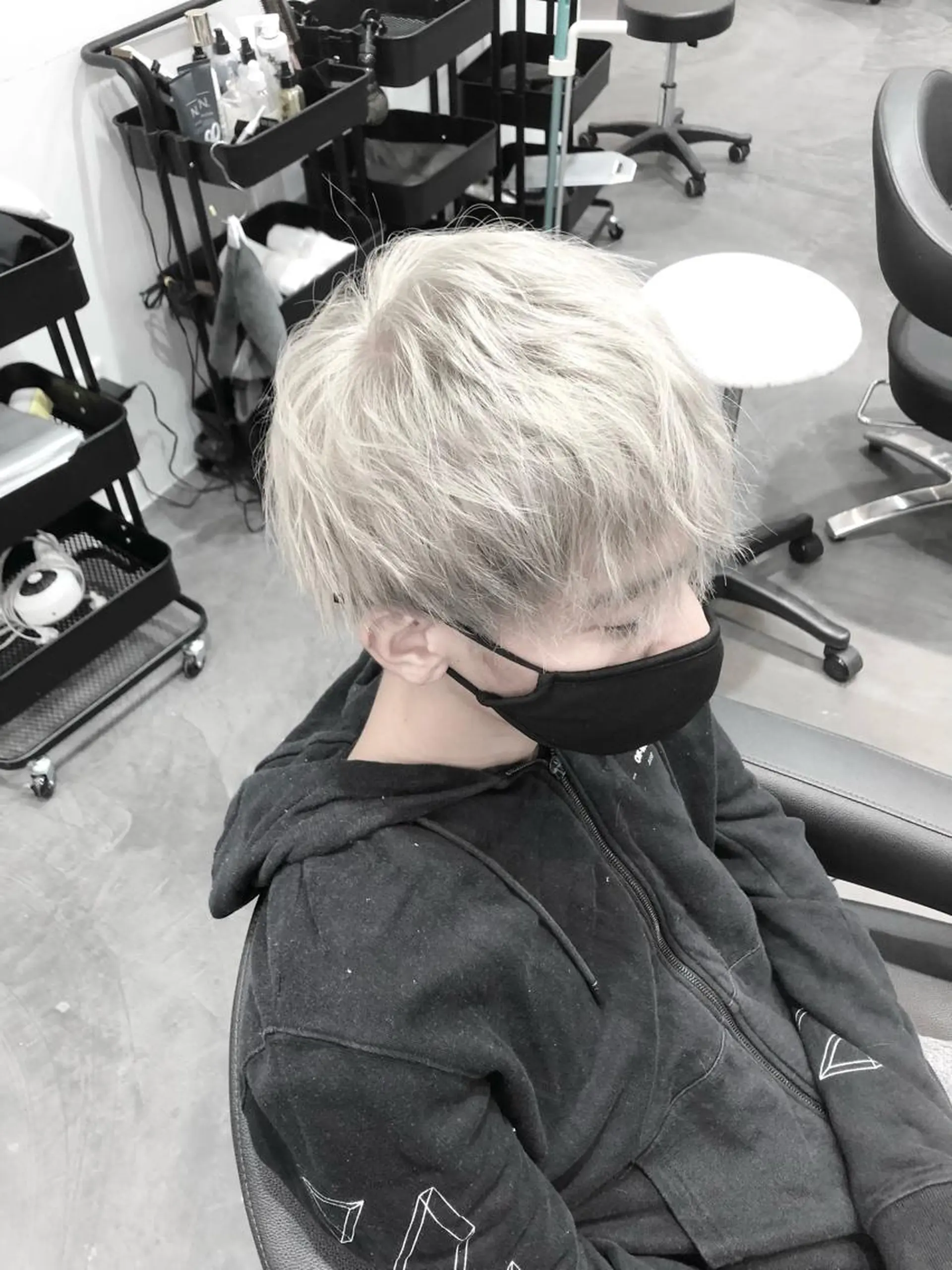 ショート カラー メンズ LOOP hairのヘアスタイル