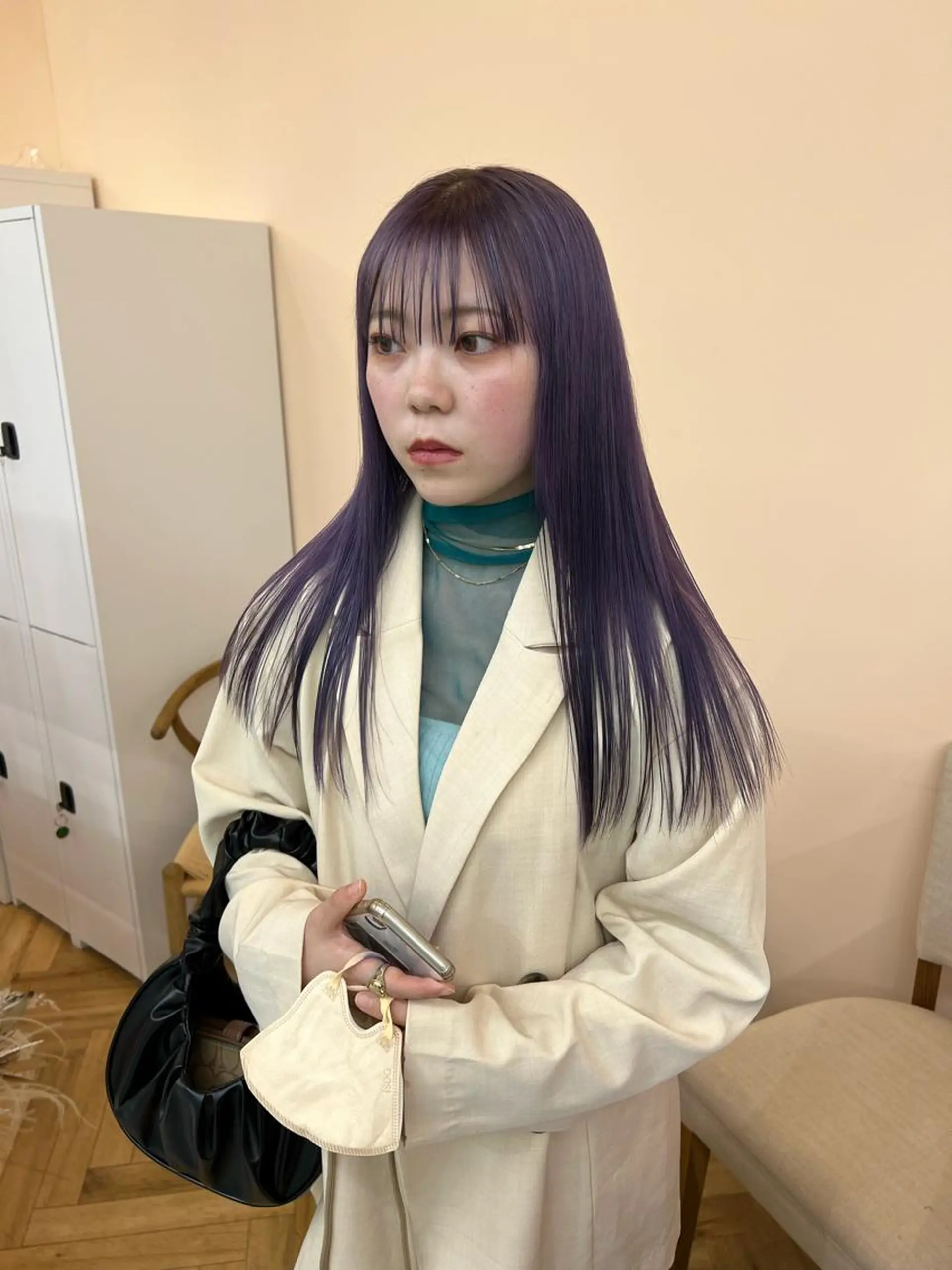 ロング カラー 舟橋耀/ブリーチカラ ー/レイヤーカットのヘアスタイル