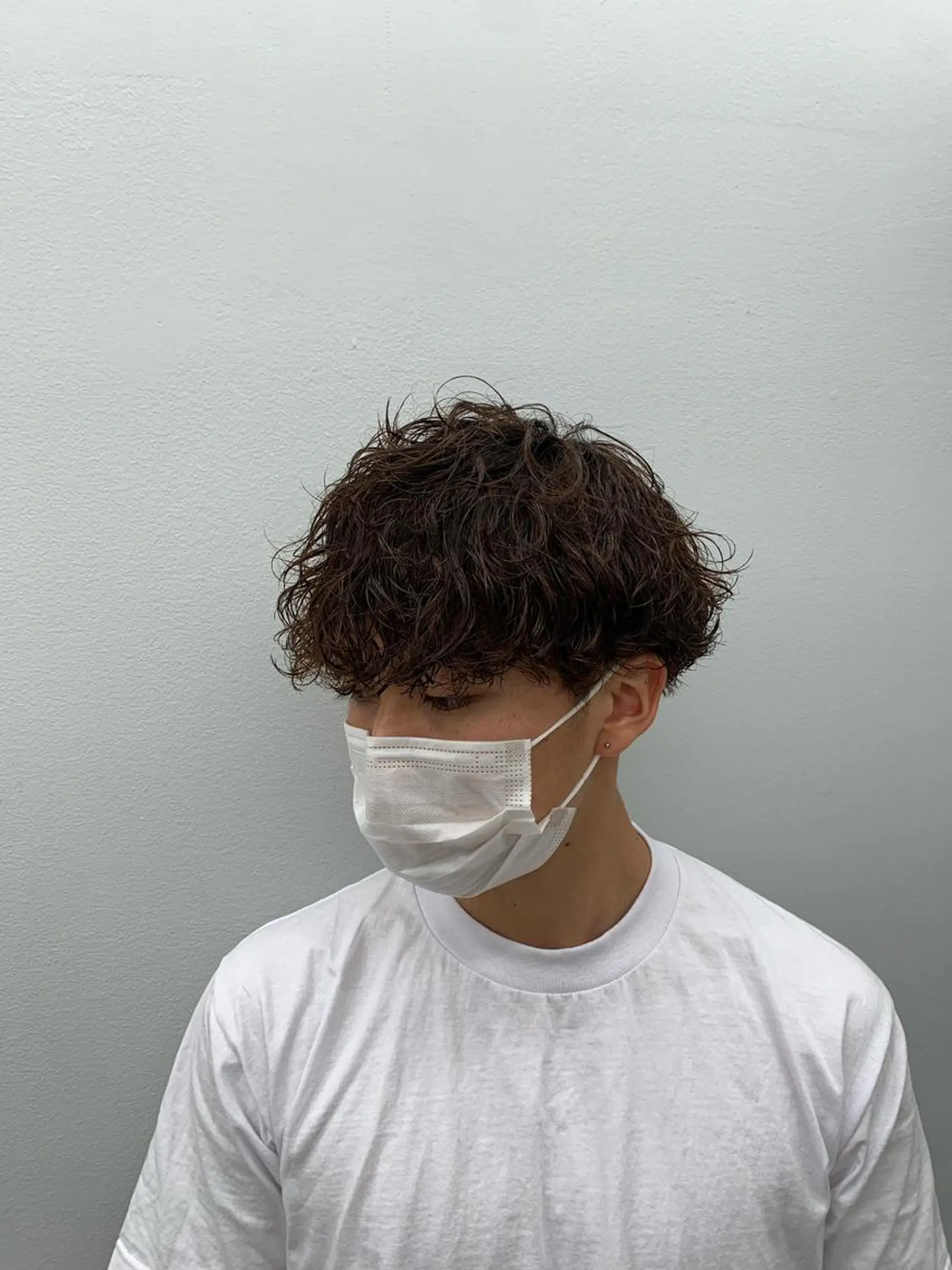 メンズ カルマパーマ メンズパーマ メンズウルフカット ウルフカット メンズ特化美容師/ 新井　洸太のヘアスタイル