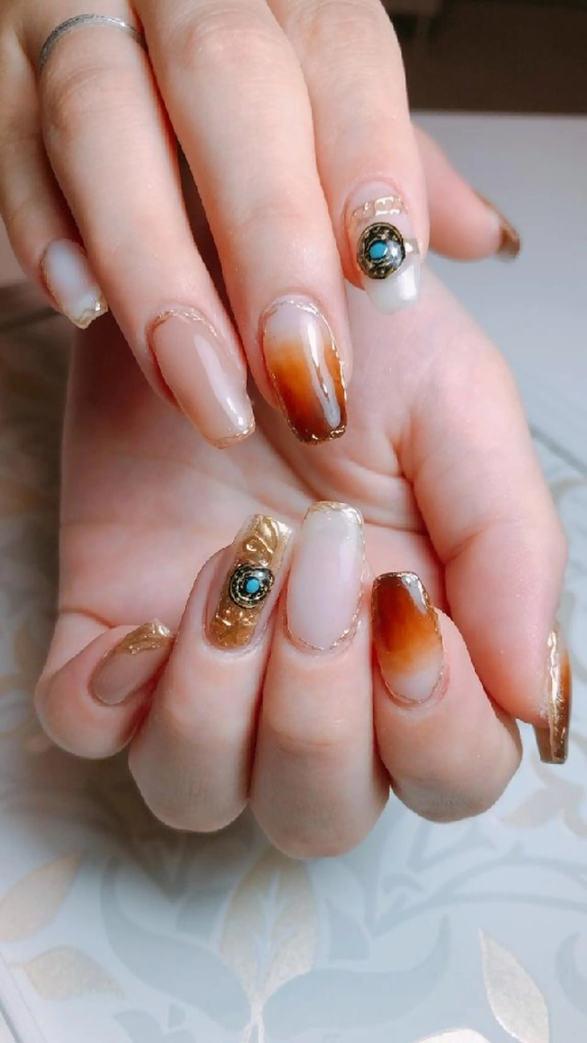 ネイル ニュアンスネイル ☺︎山部 志麻☺︎のネイルデザイン