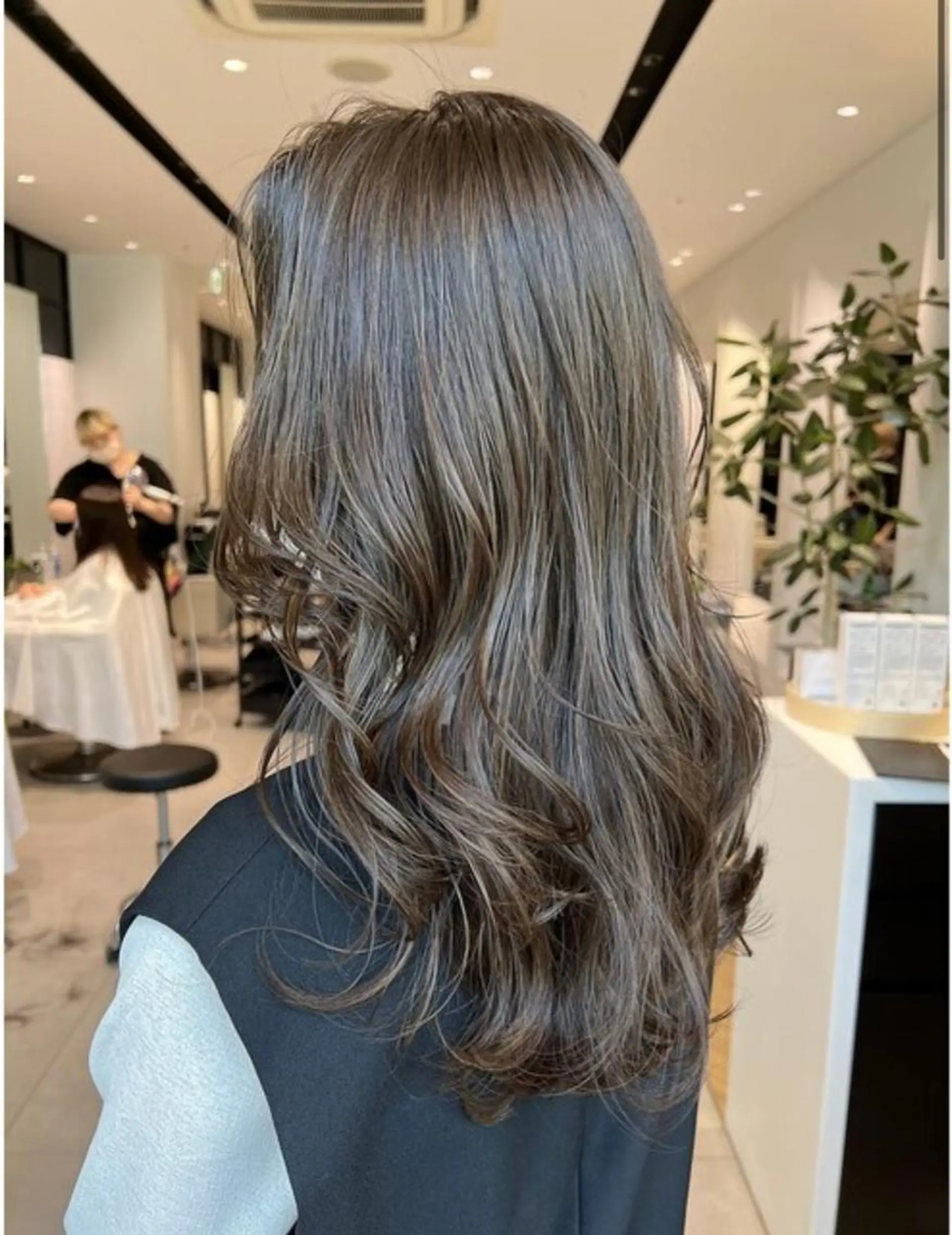 ロング カラー パーマモデル募集中 🧡‬‪田中颯士のヘアスタイル