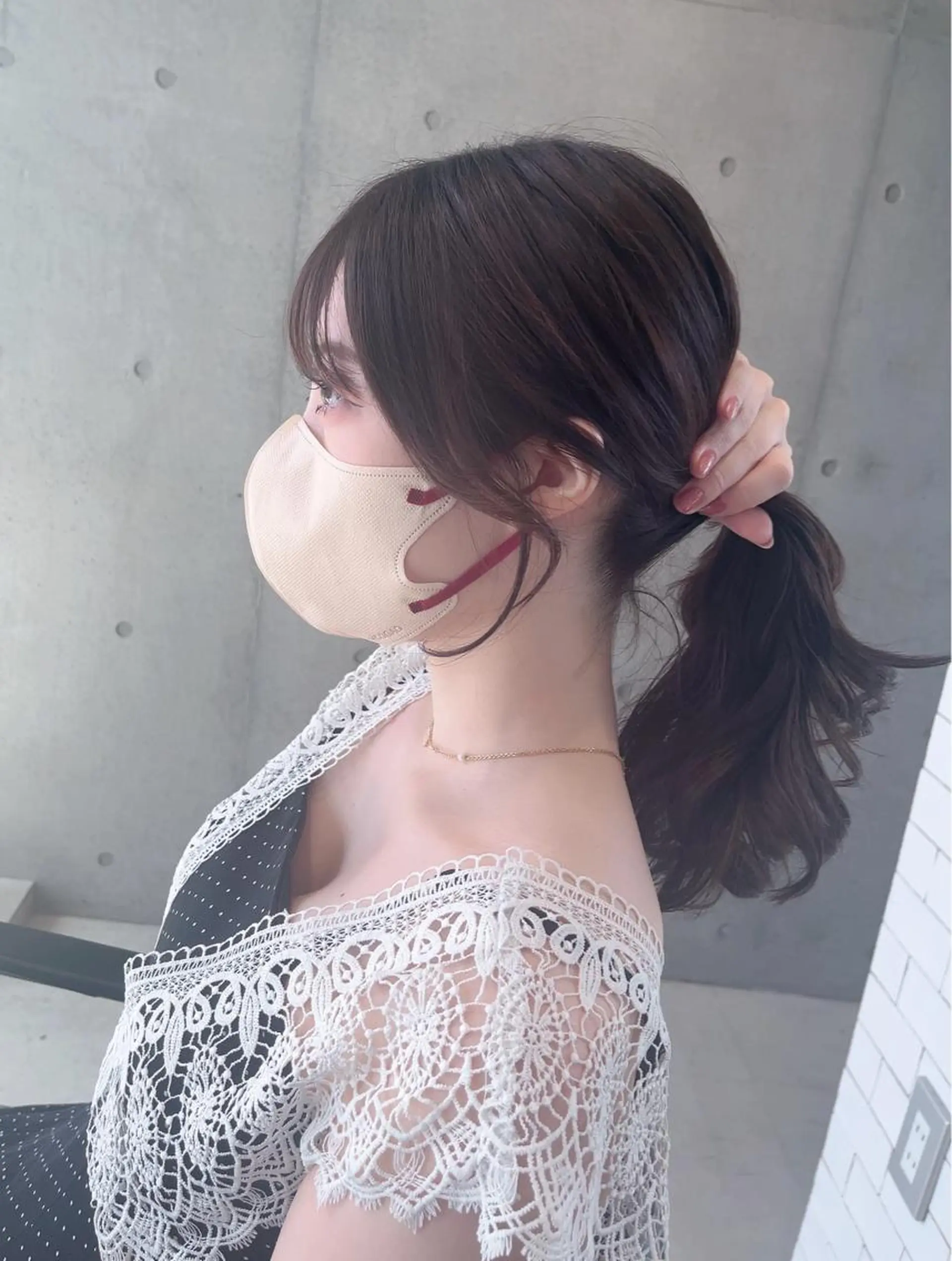 セミロング カット ヘアカラー トリートメント 🌫️大人韓国ヘア 🌫️naoyaのヘアスタイル