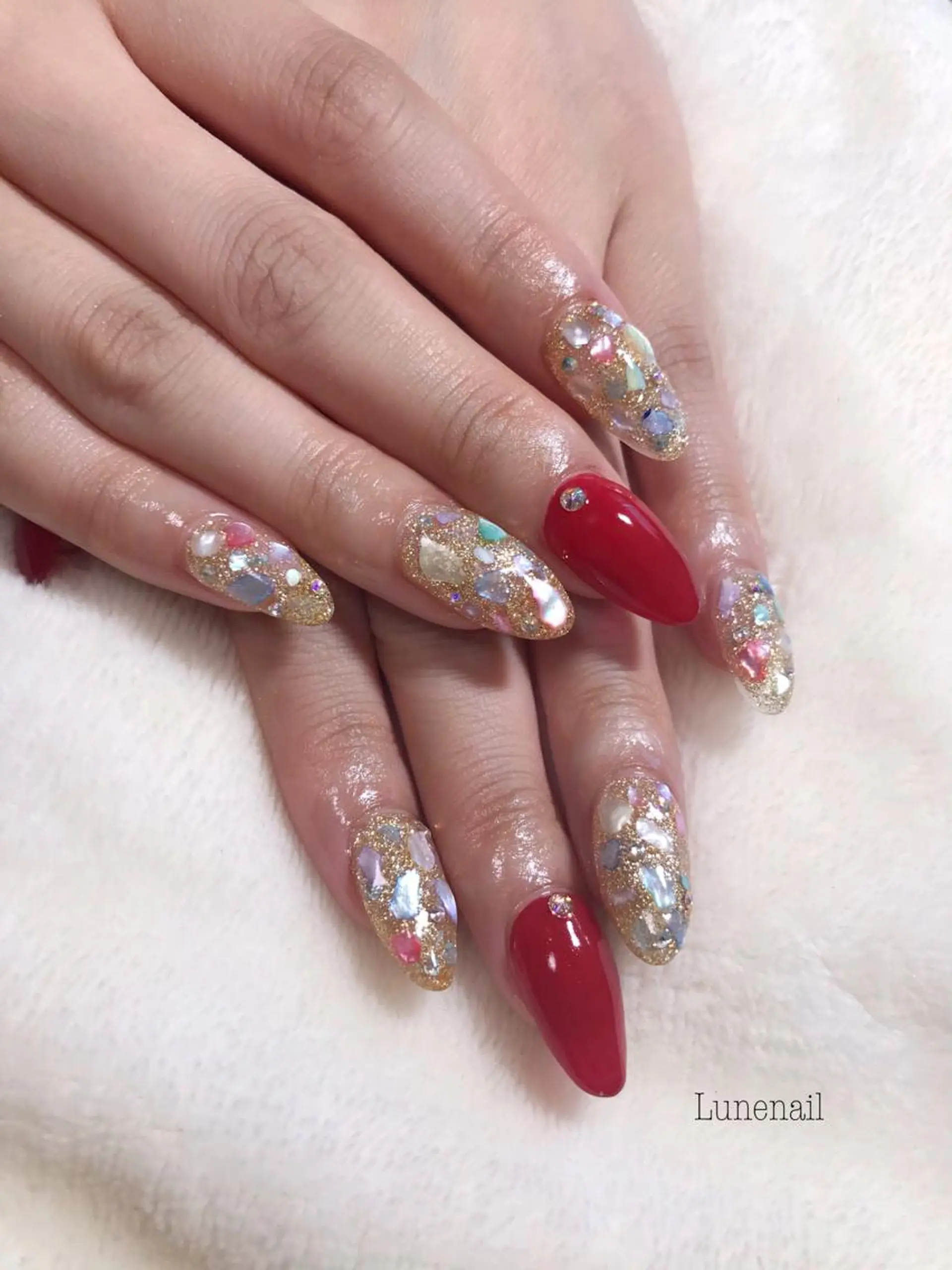 ロング Lune nailのネイルデザイン