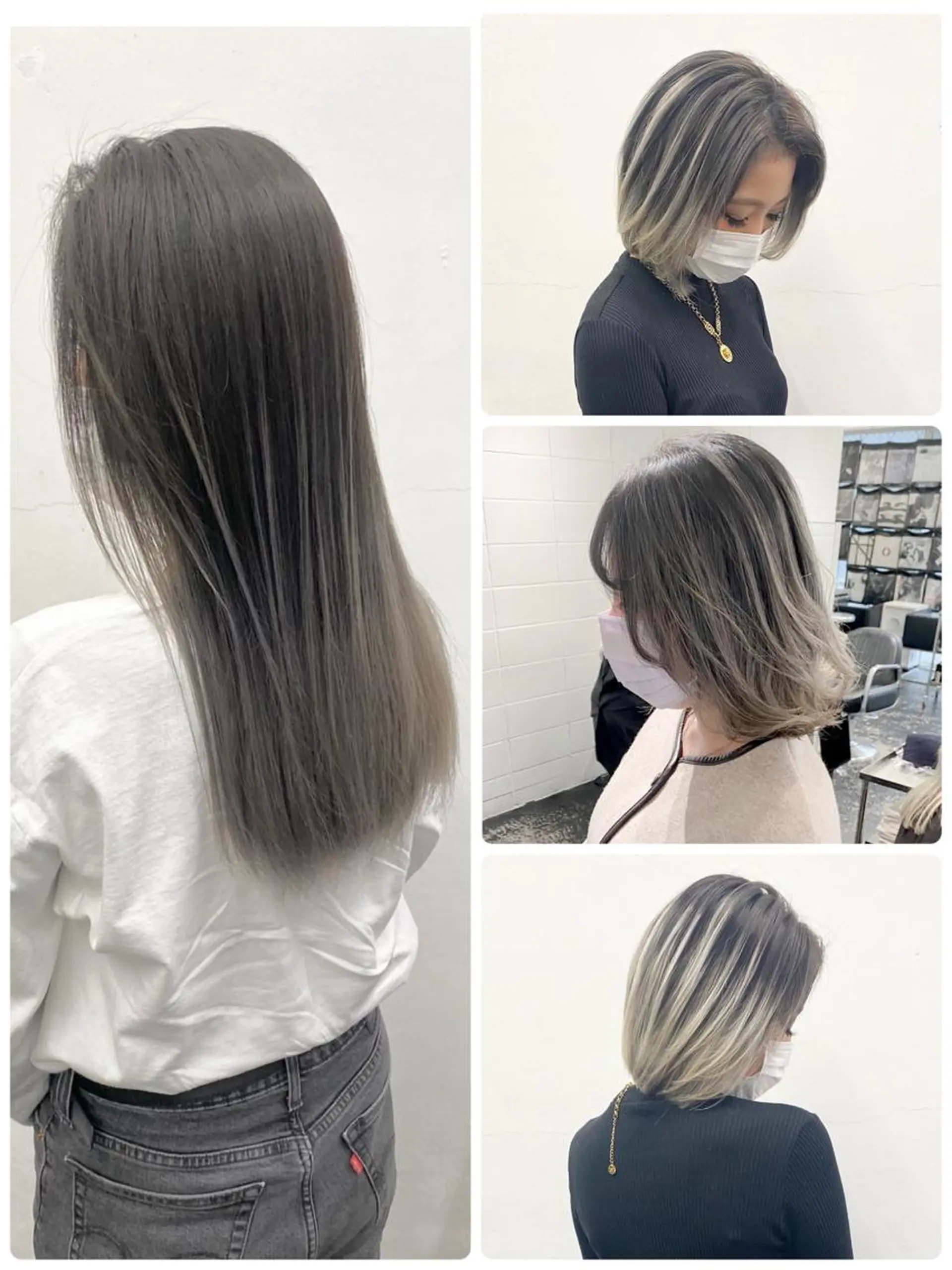 ロング カラー パーマ ヘアアレンジ メンズ キッズ ブリーチ　ハイトーン 特化🌈フジタハルキのヘアスタイル